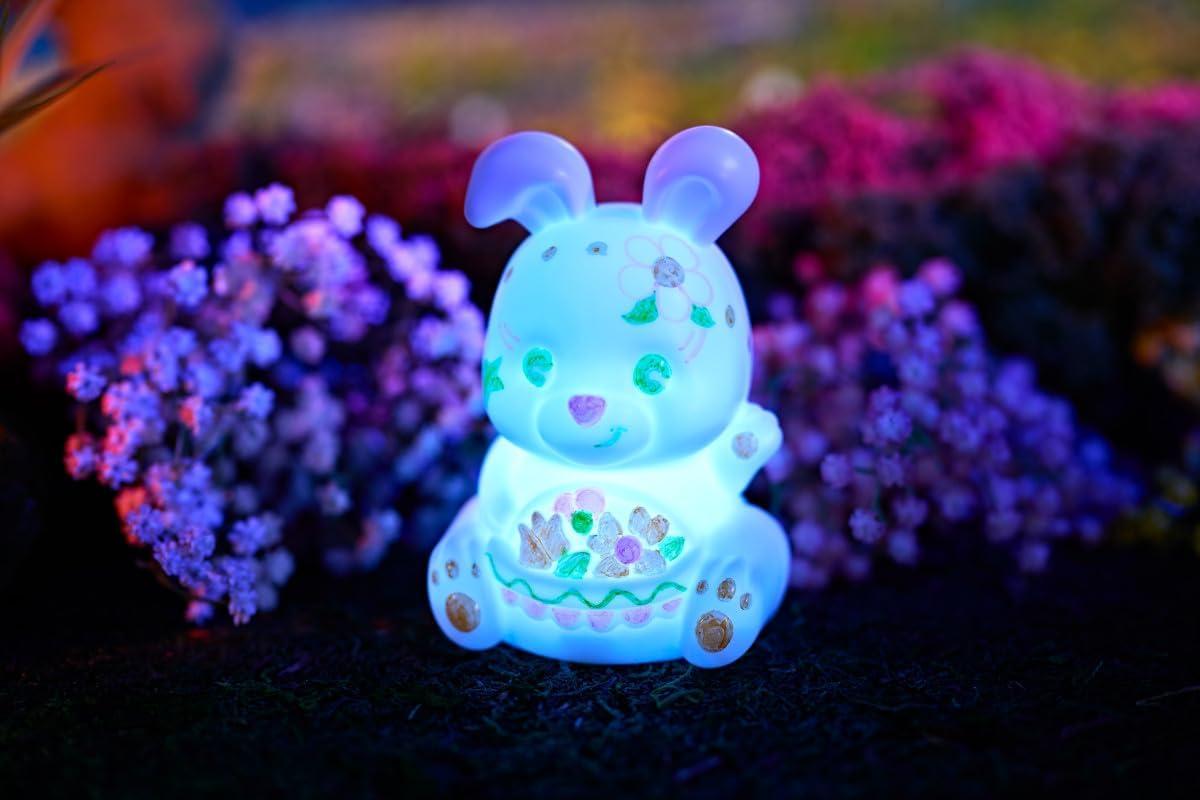 Crayola Light Ups – Unicorn, Reusable Holiday Craft, Glow In The Dark, Unicorn Gift for Kids, Decoration Craft, Toys & Gifts for Kids(Bunny)