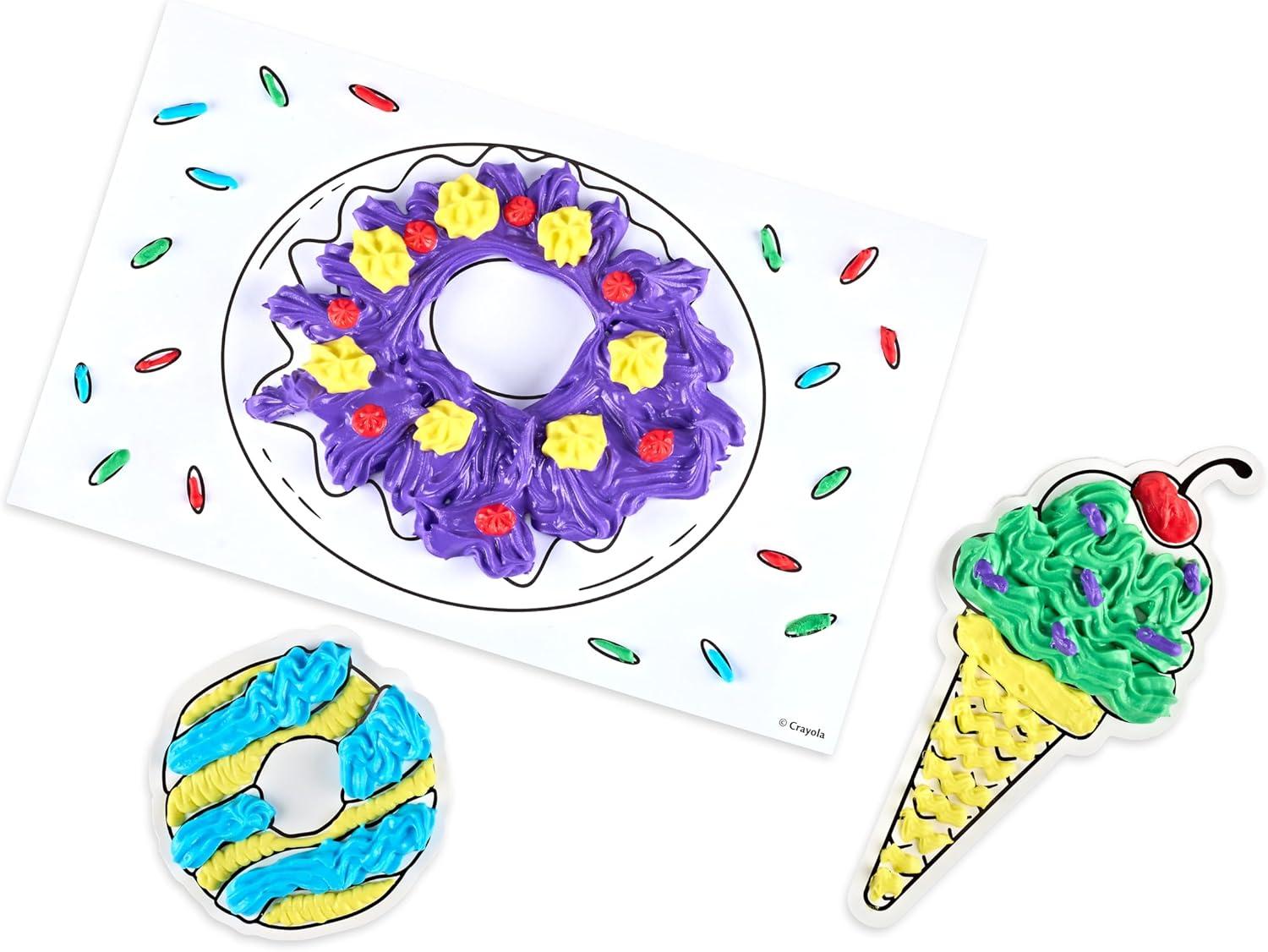 Crayola Whipped Paint Kit, Puff Paint, 3D Paint Set for Kids, 3 Unique Textures, Sensory Art Toy, Gift for Kids, Ages 5+