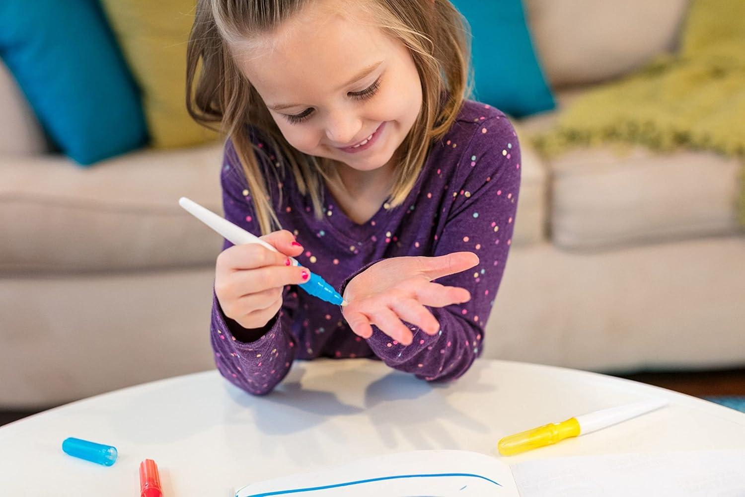 Crayola Color Wonder Mess Free Fingerpaint & Stamper Kit, Safari Stamps for Kids, Color Reveal Ink, Toddler Activity, Gifts, 3+(Paint Set)