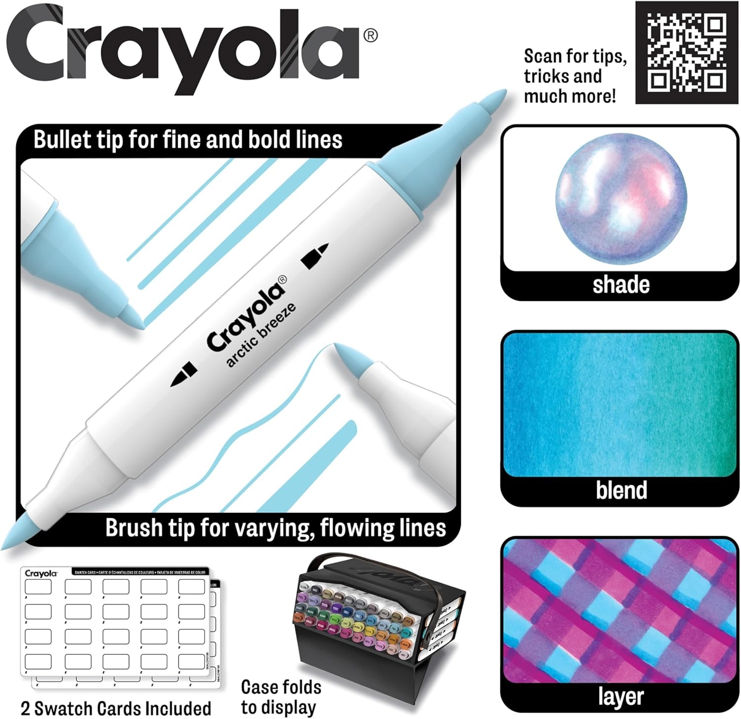 Crayola Stay Hydrated Adult Coloring Book, 32 Pgs, Premium Paper, Stress Relief and Relaxation Activities, Gift for Women and Men(Mixed)