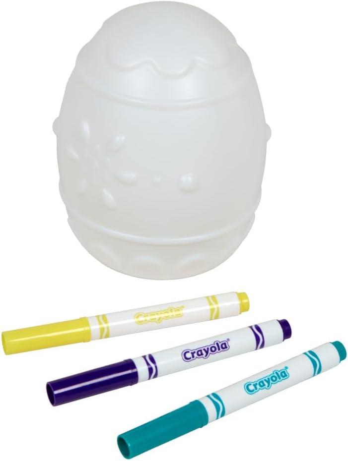 Crayola Light Ups – Unicorn, Reusable Holiday Craft, Glow In The Dark, Unicorn Gift for Kids, Decoration Craft, Toys & Gifts for Kids(Egg)
