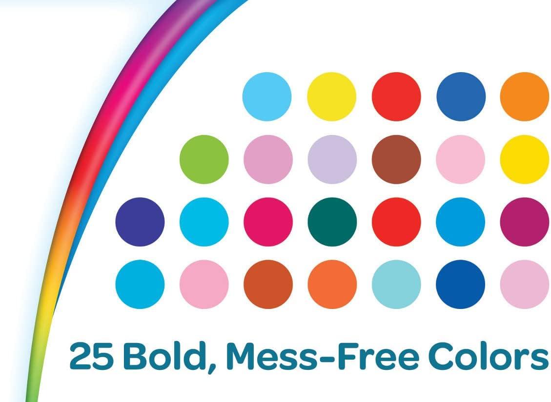 Crayola Color Wonder Mess Free Fingerpaint & Stamper Kit, Safari Stamps for Kids, Color Reveal Ink, Toddler Activity, Gifts, 3+(Art Set)