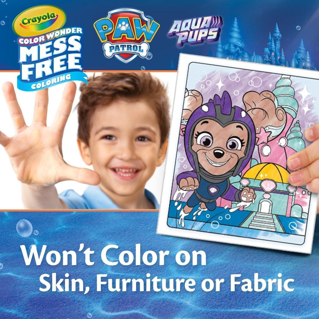 Crayola PAW Patrol Sticker Activity Pad, 12 PAW Patrol Coloring Pages, 100+ Stickers, Travel Activity, PAW Patrol Toys, Toddler Gifts(Multi)