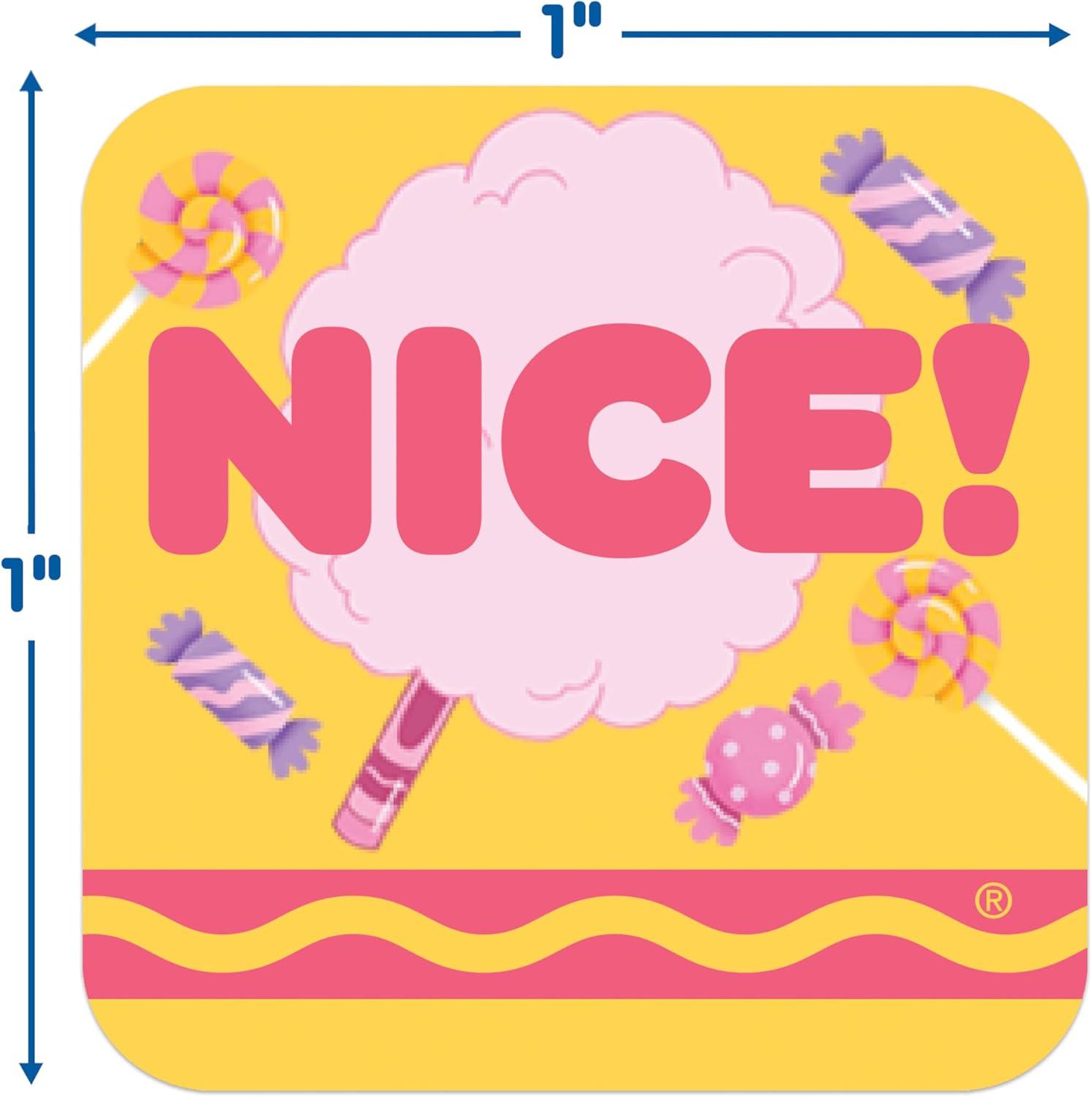 Eureka Crayola Colors of Kindness Stickers for Kids and Teachers, Multicolor, 120 Pieces