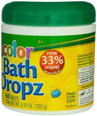 Crayola Bath Dropz 3.59 oz 60 Tablets (Pack of 2)(60 Count (Pack of 1))