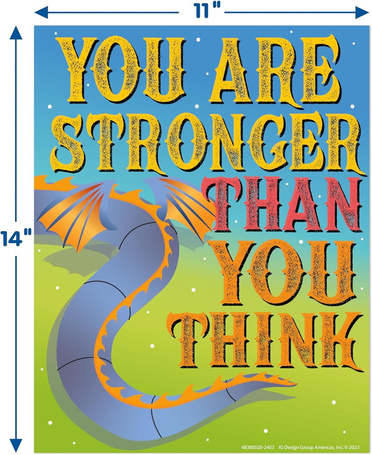 Eureka Crayola Colors of Kindness Mini Classroom Poster Set for Teachers, 11″ x 14″, 8 Pieces(Once Upon a Dream)