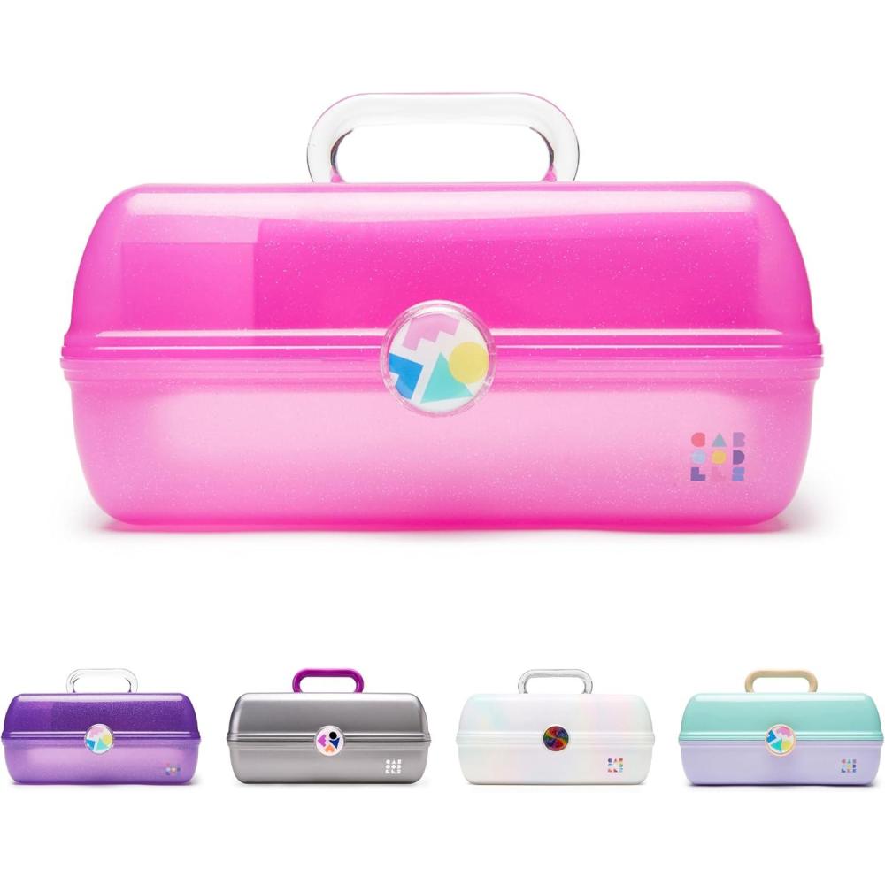Caboodles On-The-Go-Girl Case(Hot Pink Jelly Sparkle)