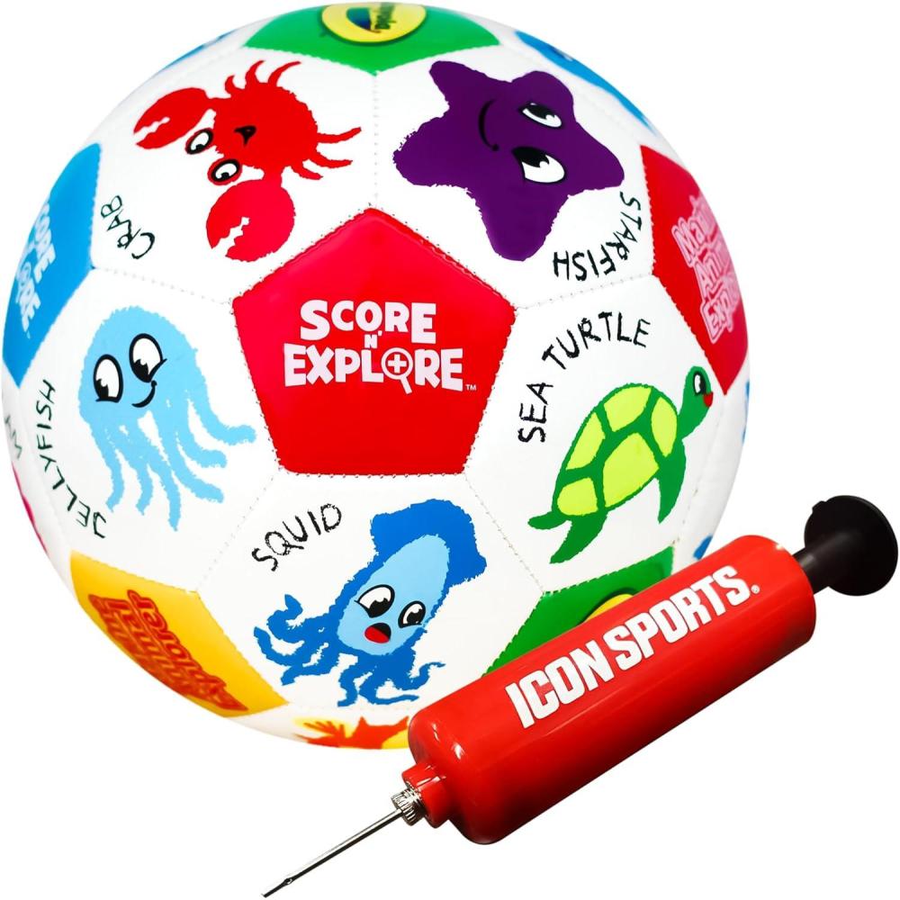 Crayola Official Soccer Ball – Unisex Kids – Multiplication Box Size 3(Marine)