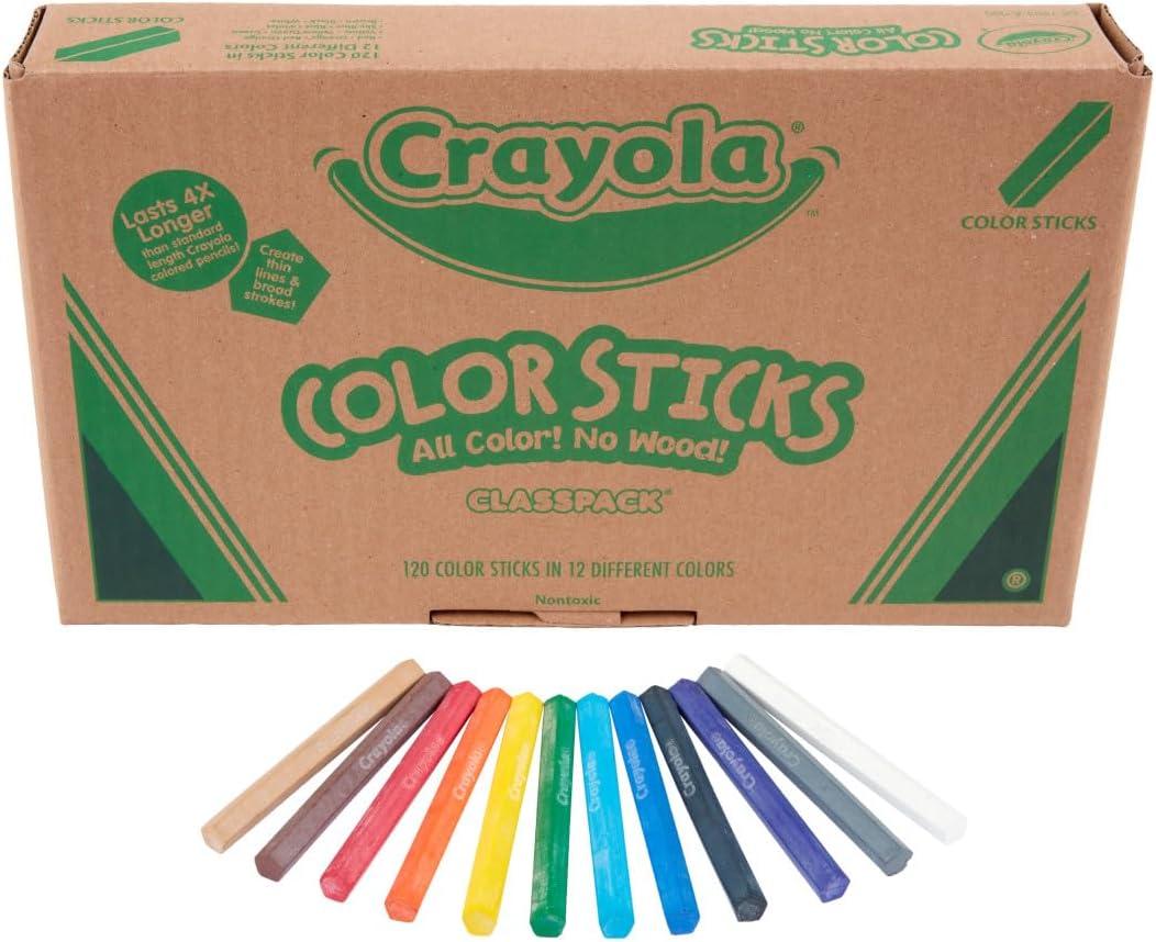 Crayola Classpack Watercolor Pencils, 240ct, 20 each of 12 Colors, Great for Classroom, Educational, Art Tools(Woodless)