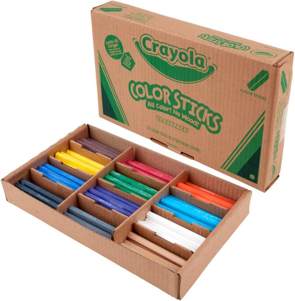 Crayola Classpack Watercolor Pencils, 240ct, 20 each of 12 Colors, Great for Classroom, Educational, Art Tools(Woodless)