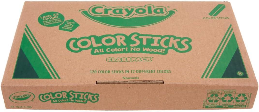 Crayola Classpack Watercolor Pencils, 240ct, 20 each of 12 Colors, Great for Classroom, Educational, Art Tools(Woodless)