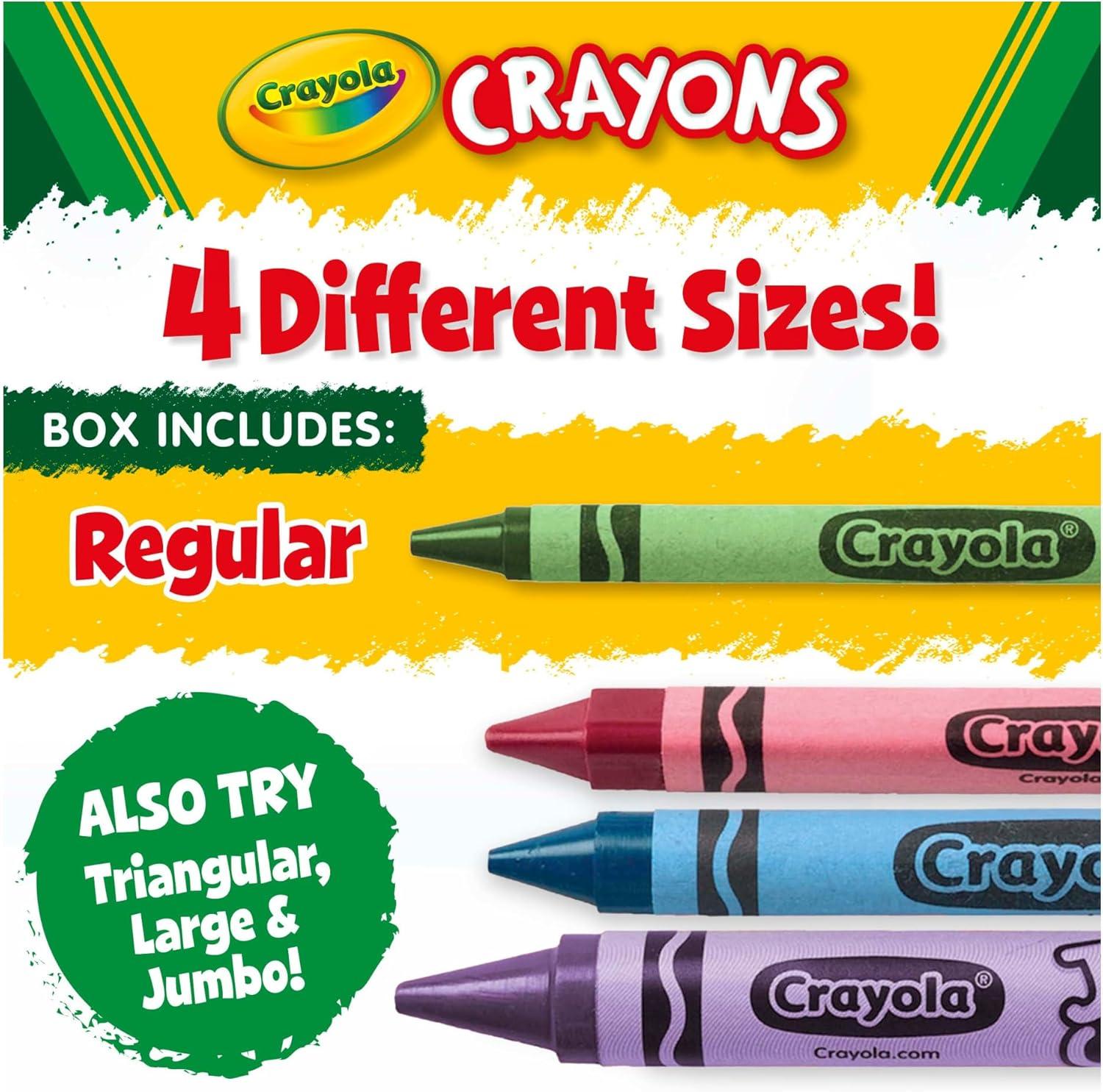 Crayola Crayon Classpack (800ct), Bulk Crayons for Kids, Bulk School Supplies, Large Crayon Box, Preschool Teacher Classroom Essentials, Ages 5, 6, 7(1 Count (Pack of 800))