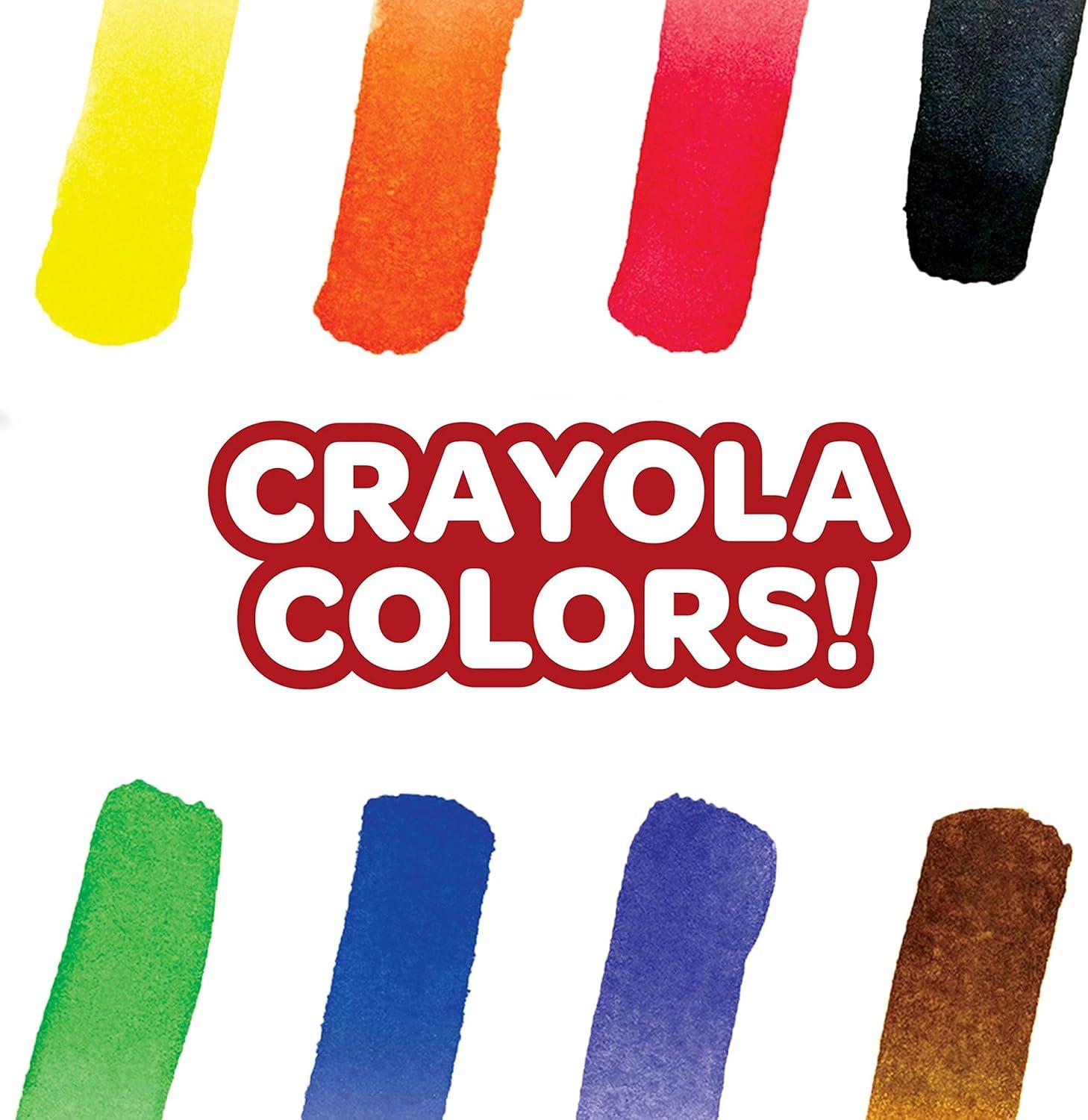 Crayola Washable Watercolor Paint Sets for Kids (12ct), Bulk Classroom Art Supplies for Preschool & Kindergarten, Classroom Learning Activities for Toddlers(Watercolors)