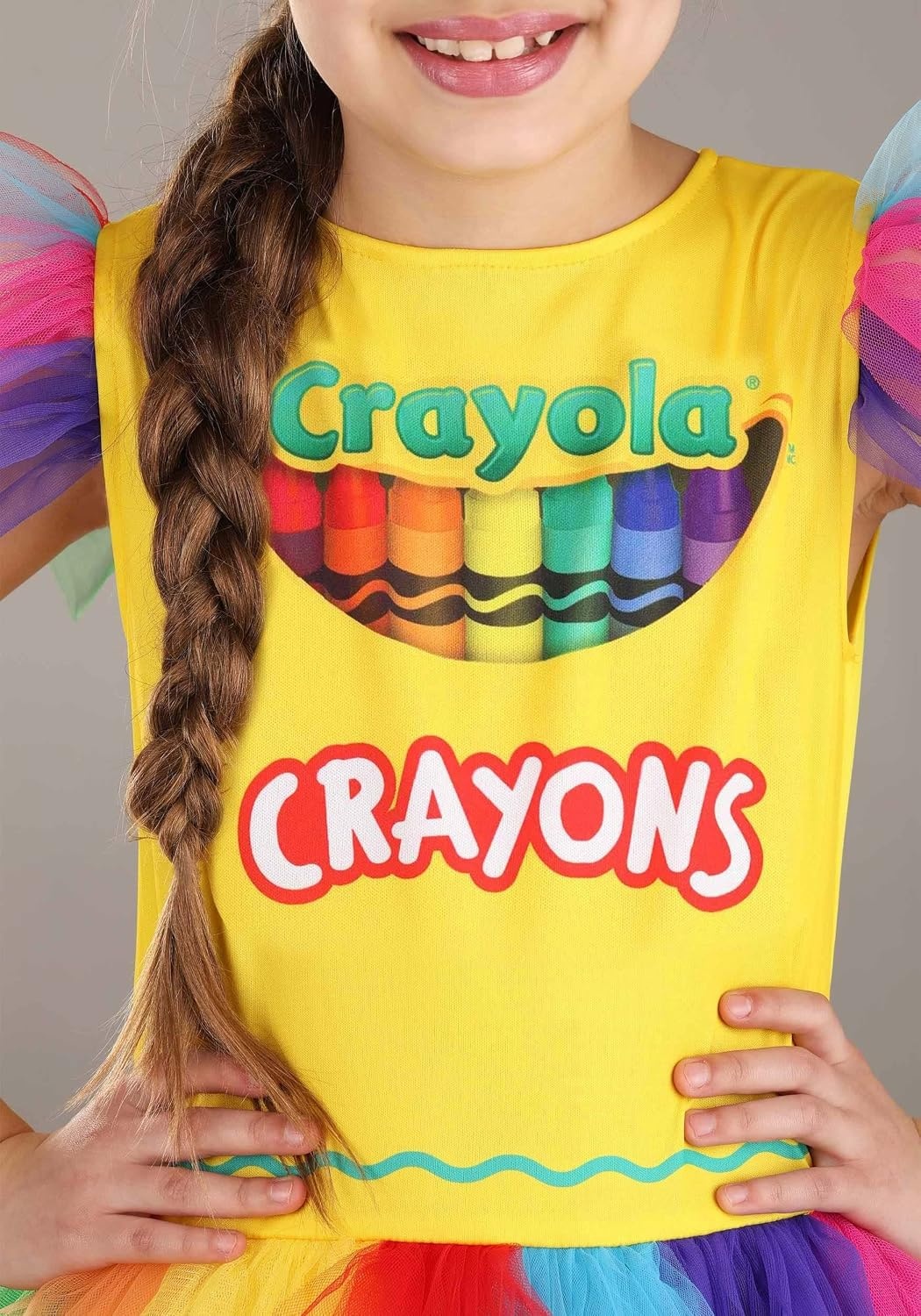 Kids Crayon Box Costume Dress Dress and Headband Included