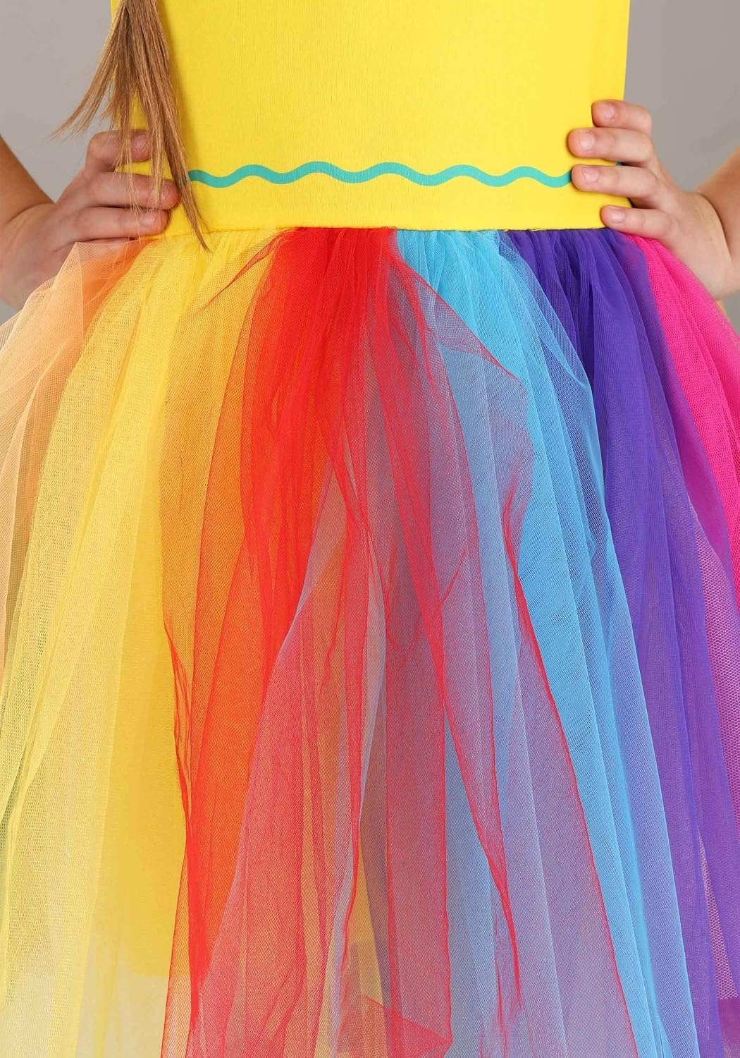 Kids Crayon Box Costume Dress Dress and Headband Included