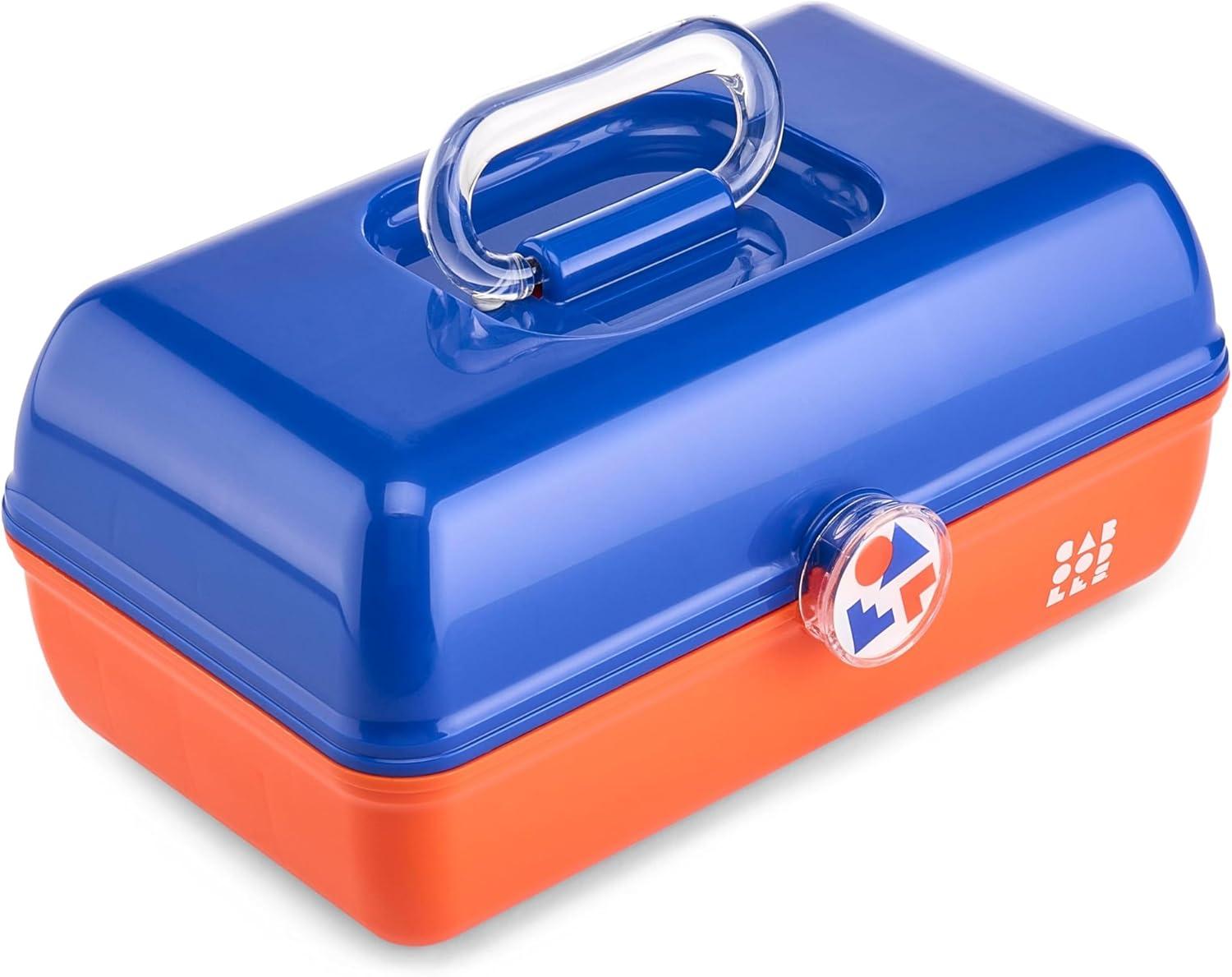 Caboodles On-The-Go-Girl Case(Blue Orange School Spirit)