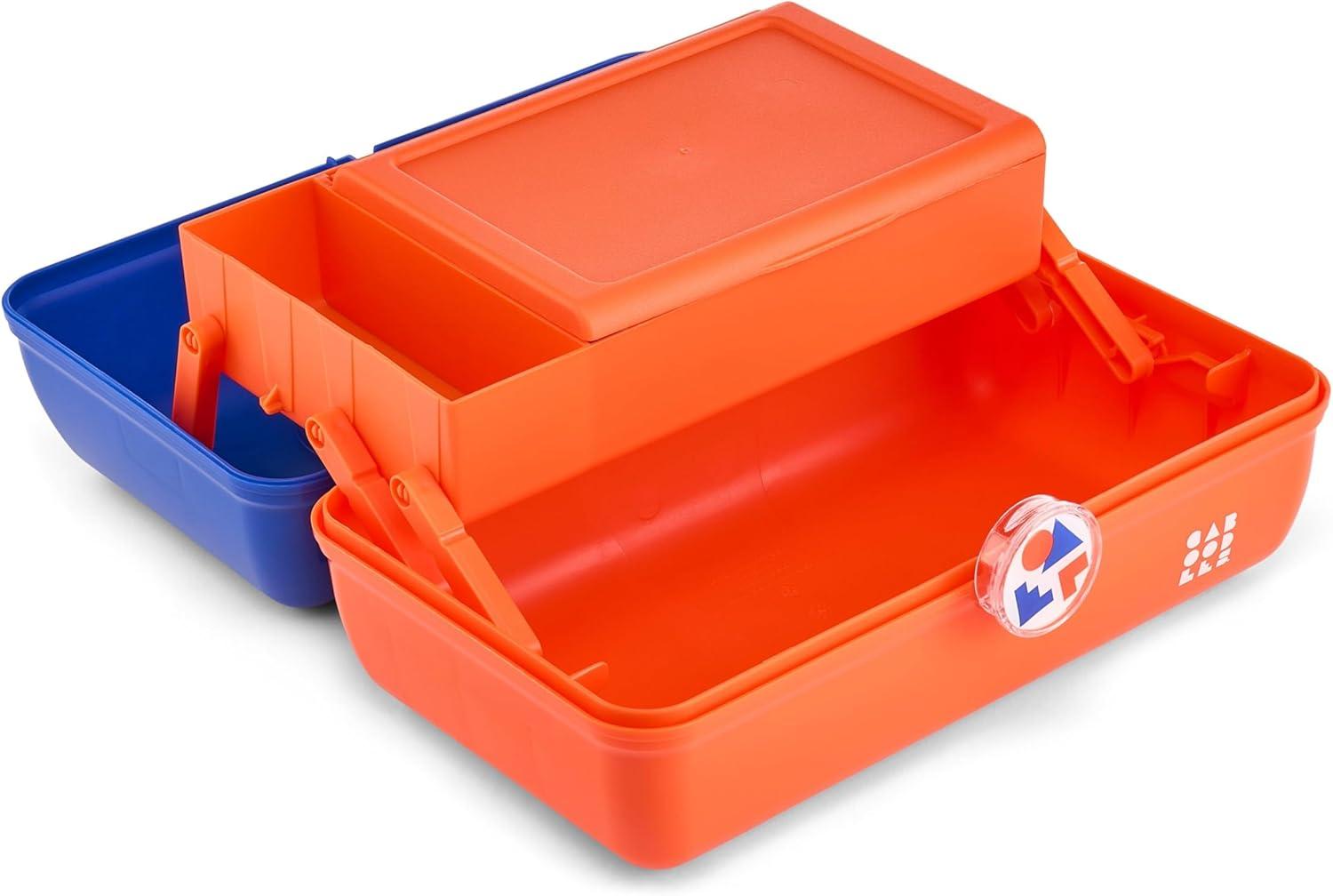 Caboodles On-The-Go-Girl Case(Blue Orange School Spirit)
