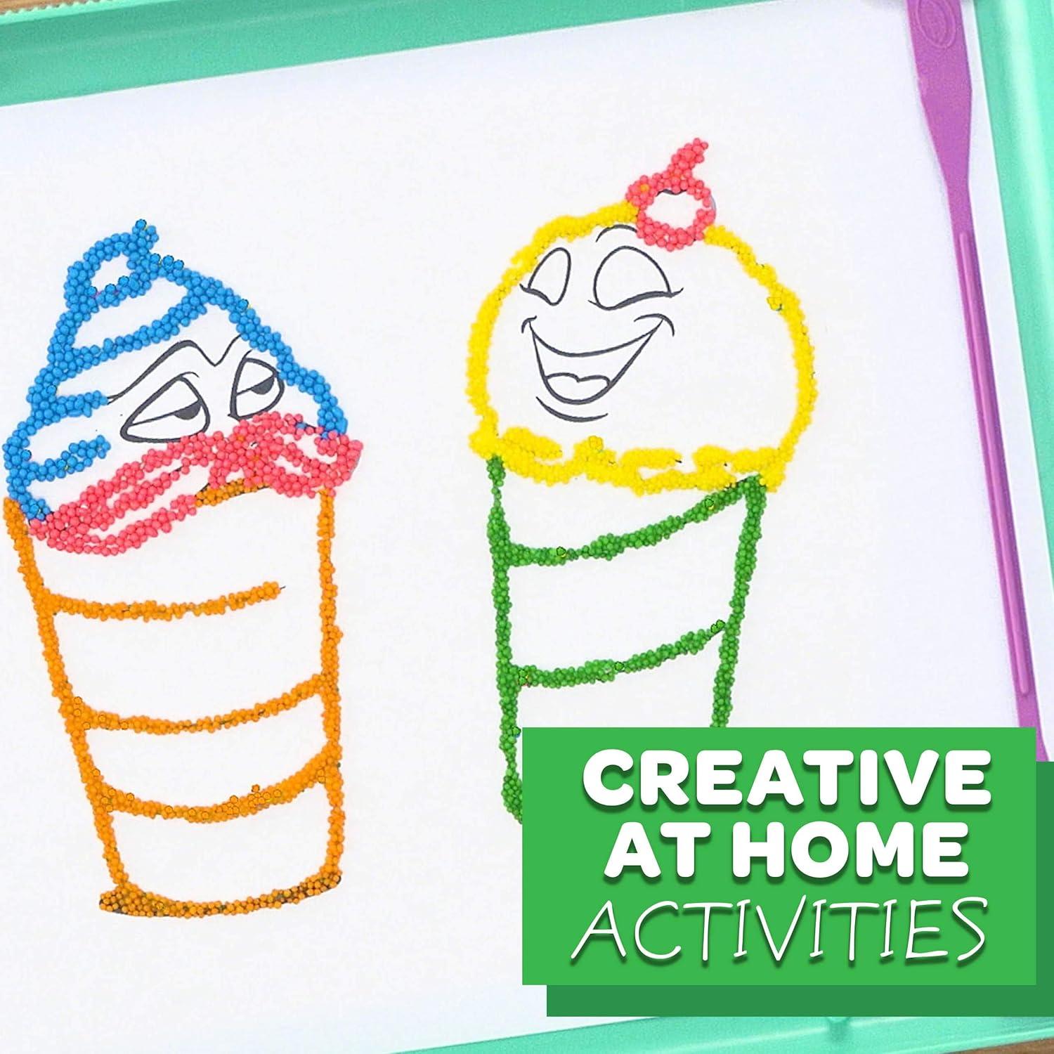 Crayola Sprinkle Art Shaker, Rainbow Arts and Crafts, Gifts for Girls & Boys, Ages 5, 6, 7, 8(Standard)