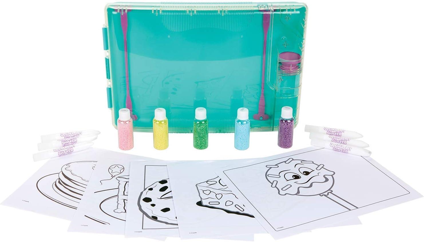 Crayola Sprinkle Art Shaker, Rainbow Arts and Crafts, Gifts for Girls & Boys, Ages 5, 6, 7, 8(Standard)