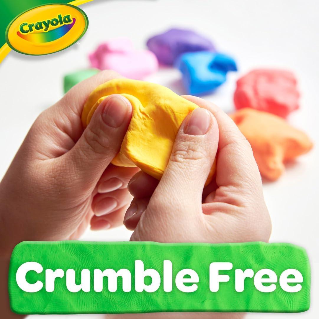 Crayola Dough – Purple (3lb), Bulk Modeling Dough for Kids, Clay Alternative, Resealable Tub, Ages 3+, Great for Kids Arts & Crafts(Orange)