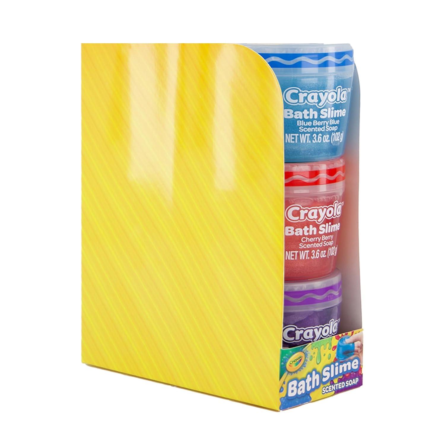Crayola Bath Slime Scented Soap 4 Colors and Scents (6 Pack)