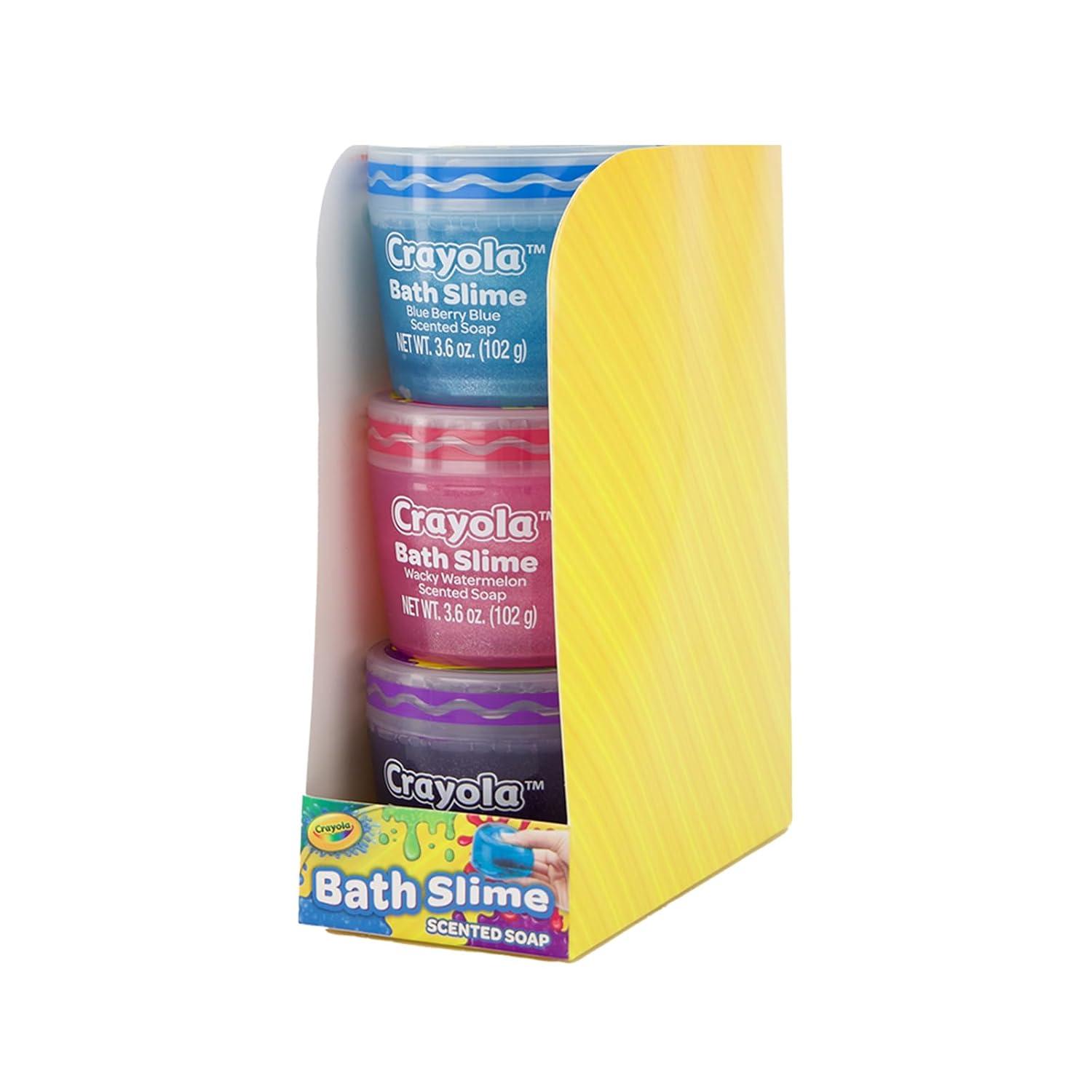 Crayola Bath Slime Scented Soap 4 Colors and Scents (6 Pack)