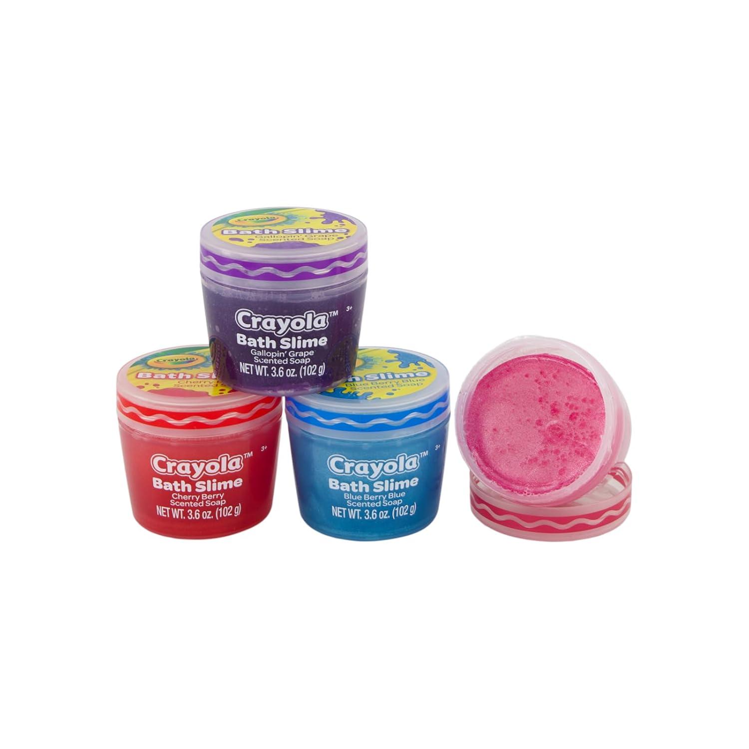 Crayola Bath Slime Scented Soap 4 Colors and Scents (6 Pack)
