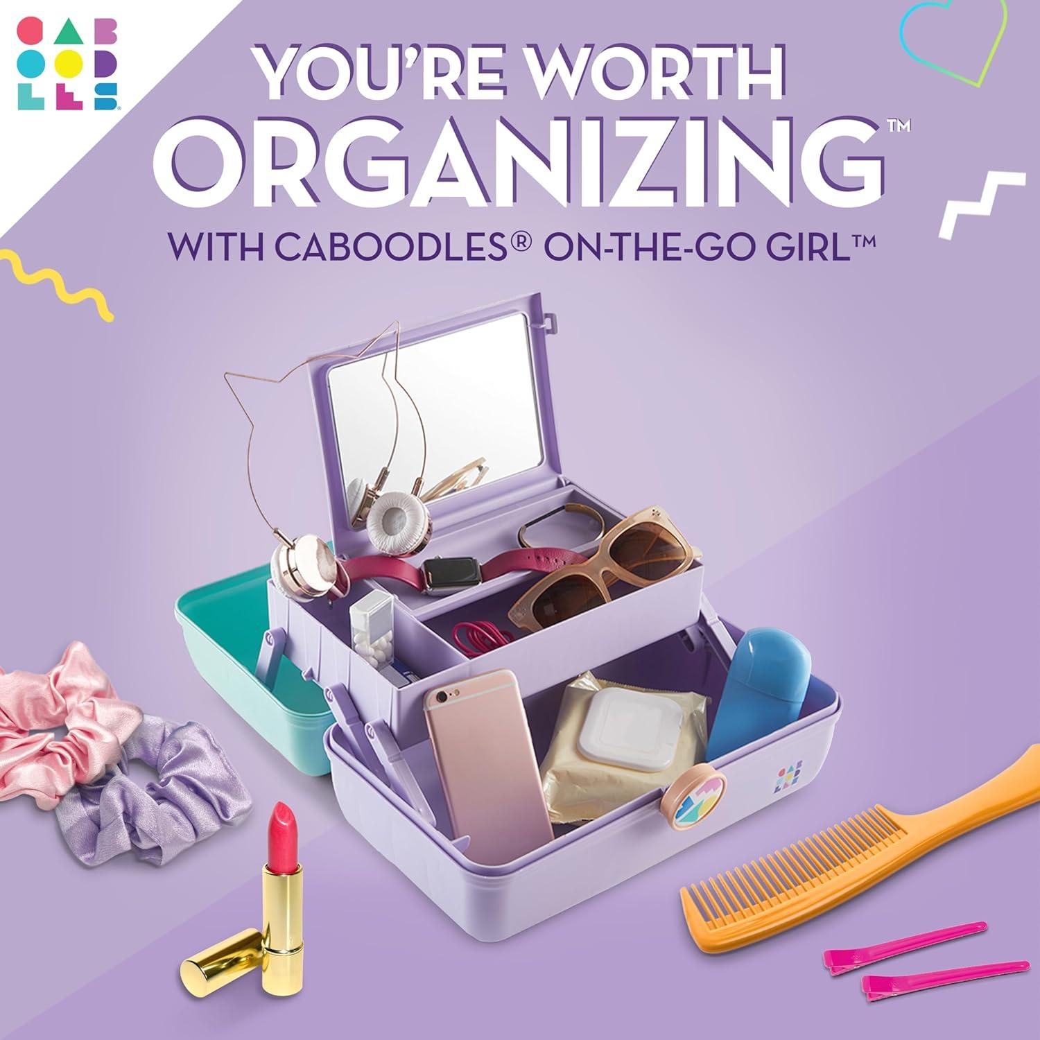 Caboodles On-The-Go-Girl Case(Seafoam over Lavender)
