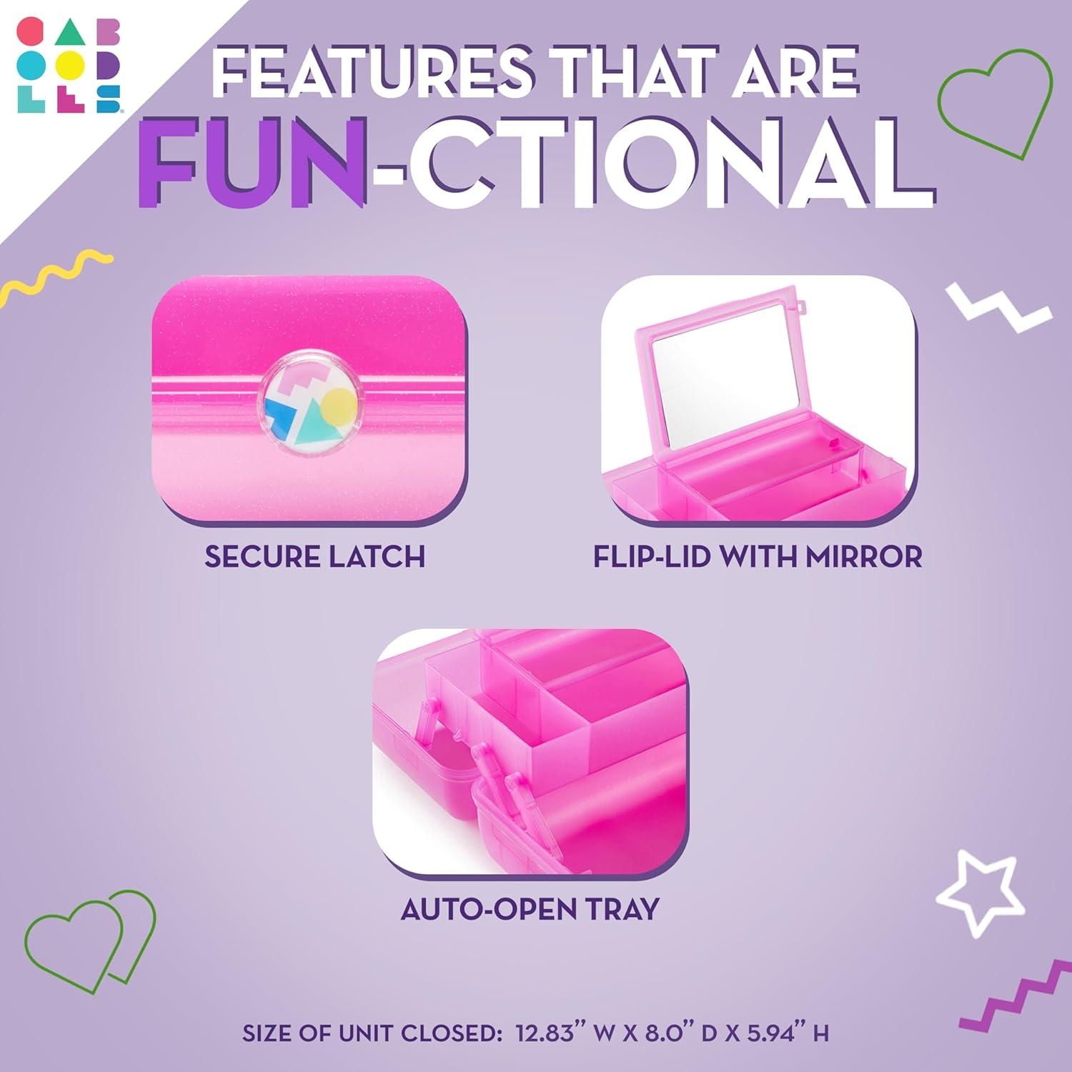 Caboodles On-The-Go-Girl Case(Seafoam over Lavender)