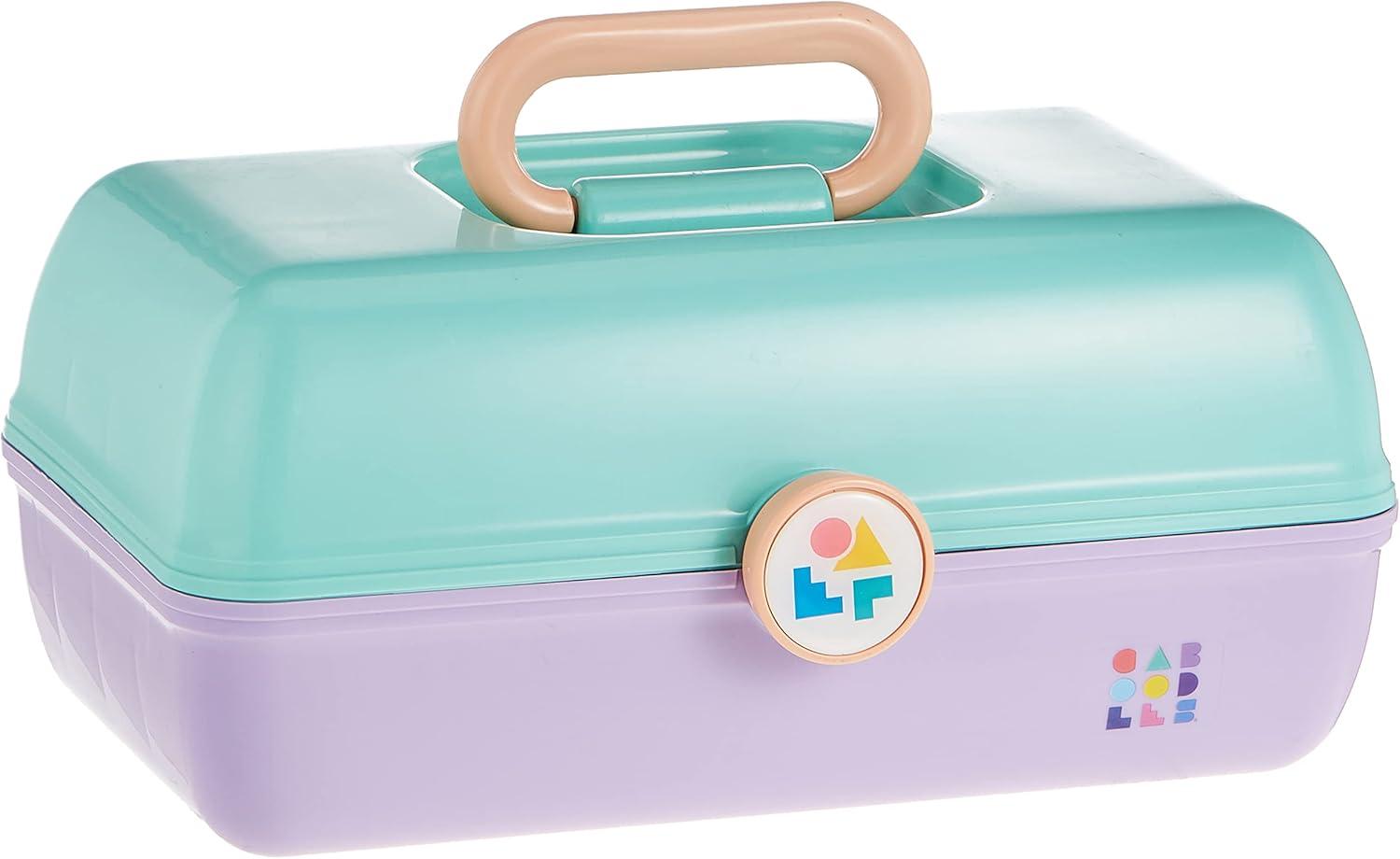 Caboodles On-The-Go-Girl Case(Seafoam over Lavender)