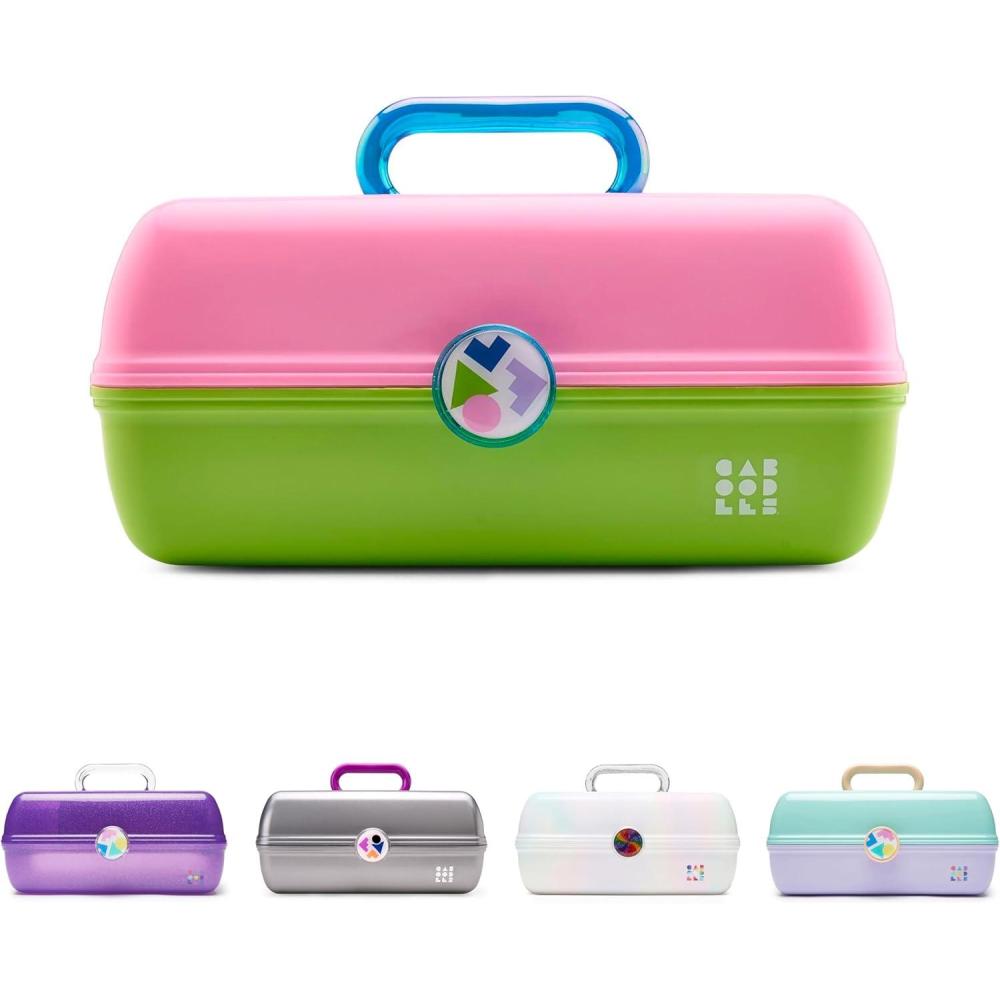 Caboodles On-The-Go-Girl Case(Pink Neon Green)