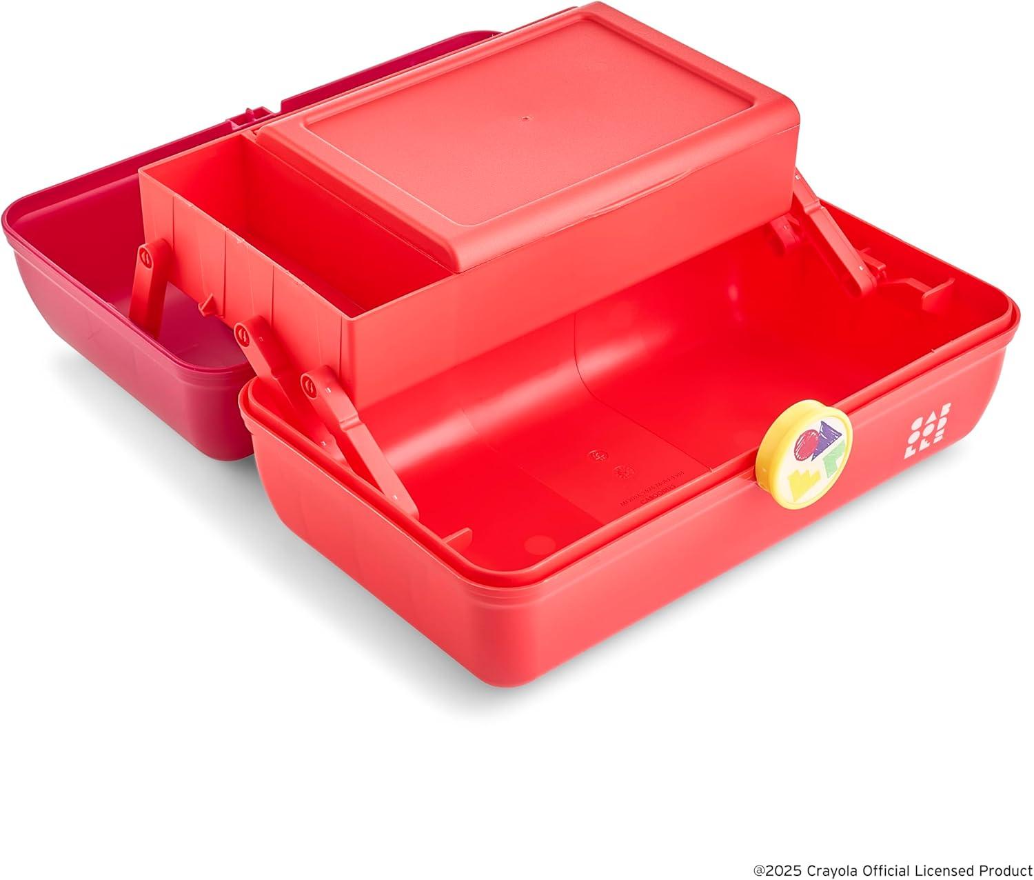 Caboodles On-The-Go-Girl Case(Crayola’s Mulberry Over Orange Red)