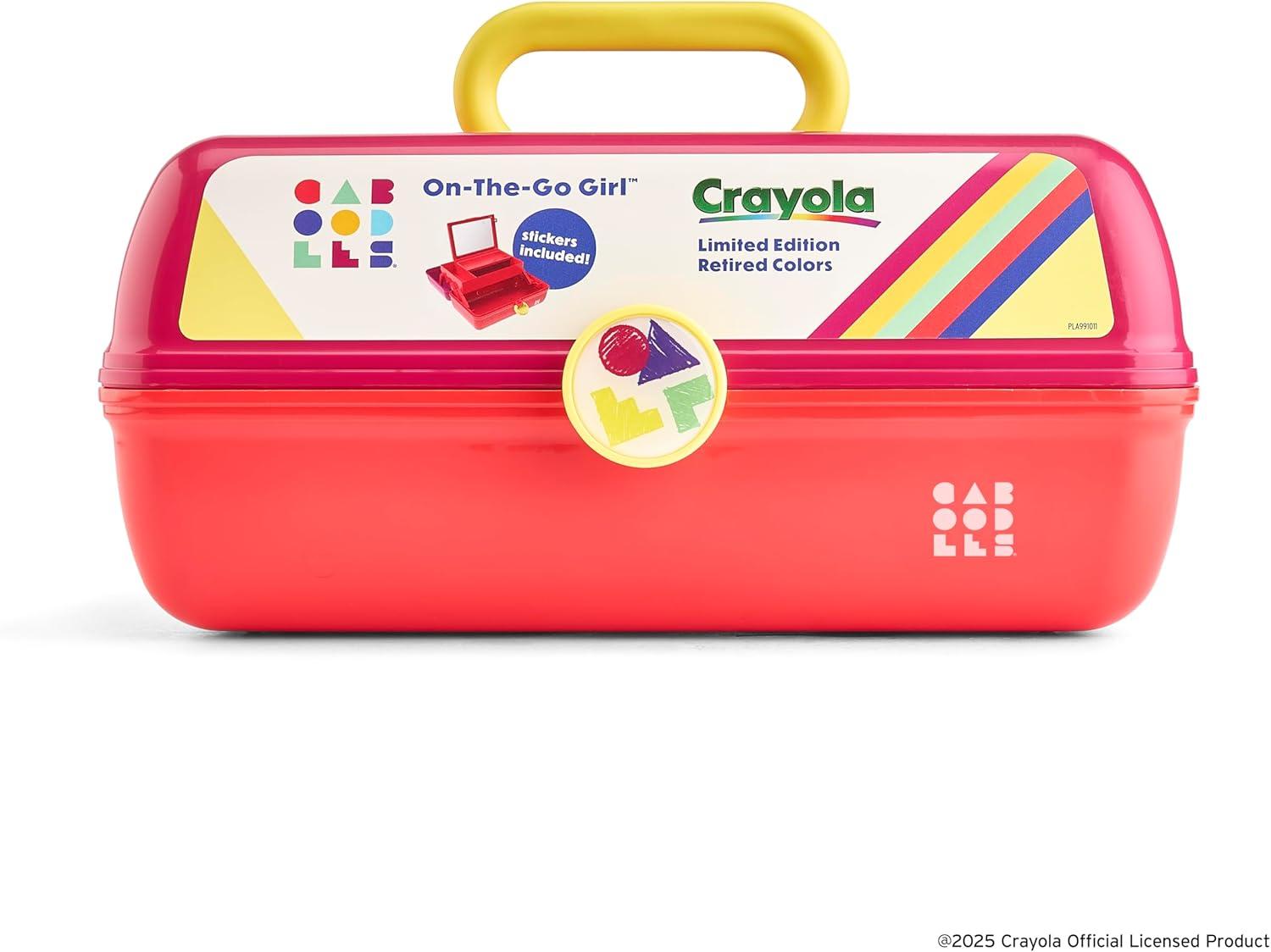 Caboodles On-The-Go-Girl Case(Crayola’s Mulberry Over Orange Red)