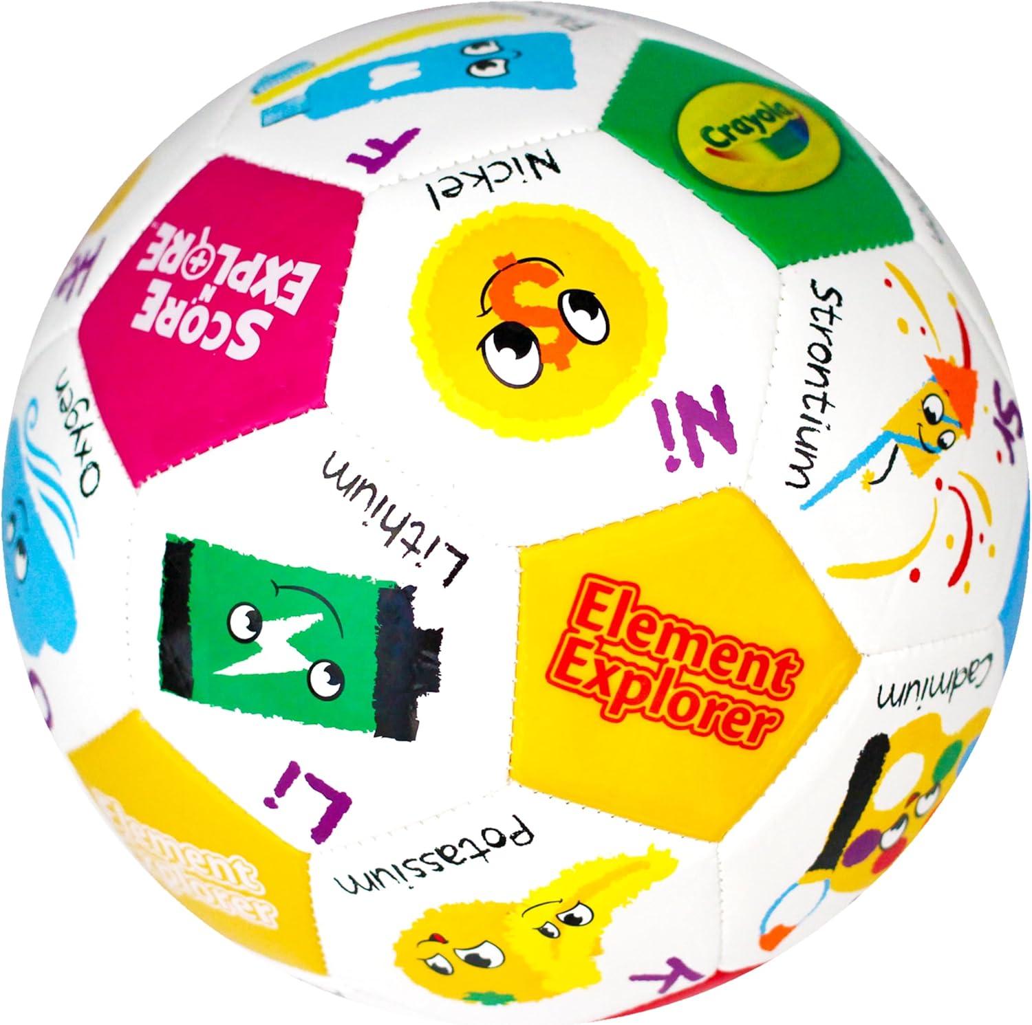 Crayola Official Soccer Ball – Unisex Kids – Multiplication Box Size 3(Element)
