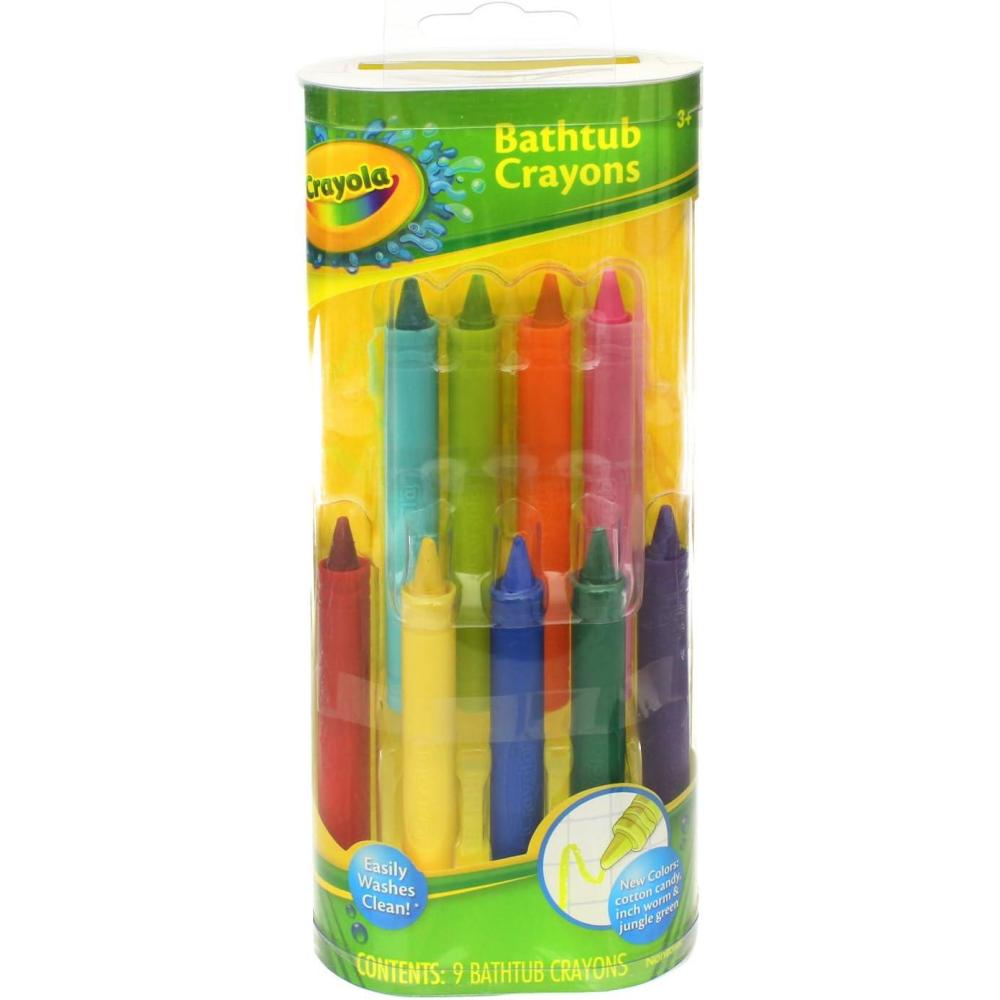 Crayola Bathtub Crayons, Assorted Colors 10 ea