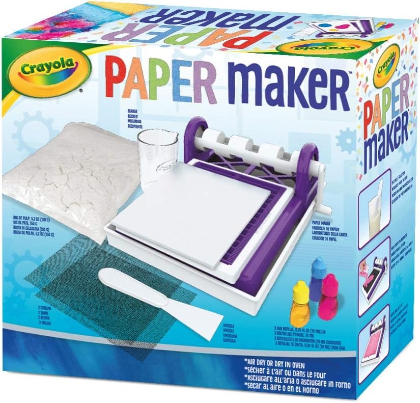 Crayola Marker Maker, DIY Kids Crafts, Create 16 Markers for Kids, Arts & Crafts Kit, Gift for Girls & Boys, Ages 7+(Paper Maker)