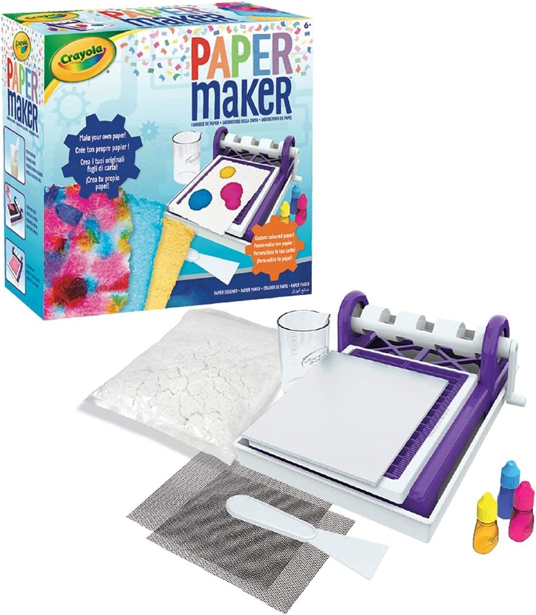 Crayola Marker Maker, DIY Kids Crafts, Create 16 Markers for Kids, Arts & Crafts Kit, Gift for Girls & Boys, Ages 7+(Paper Maker)