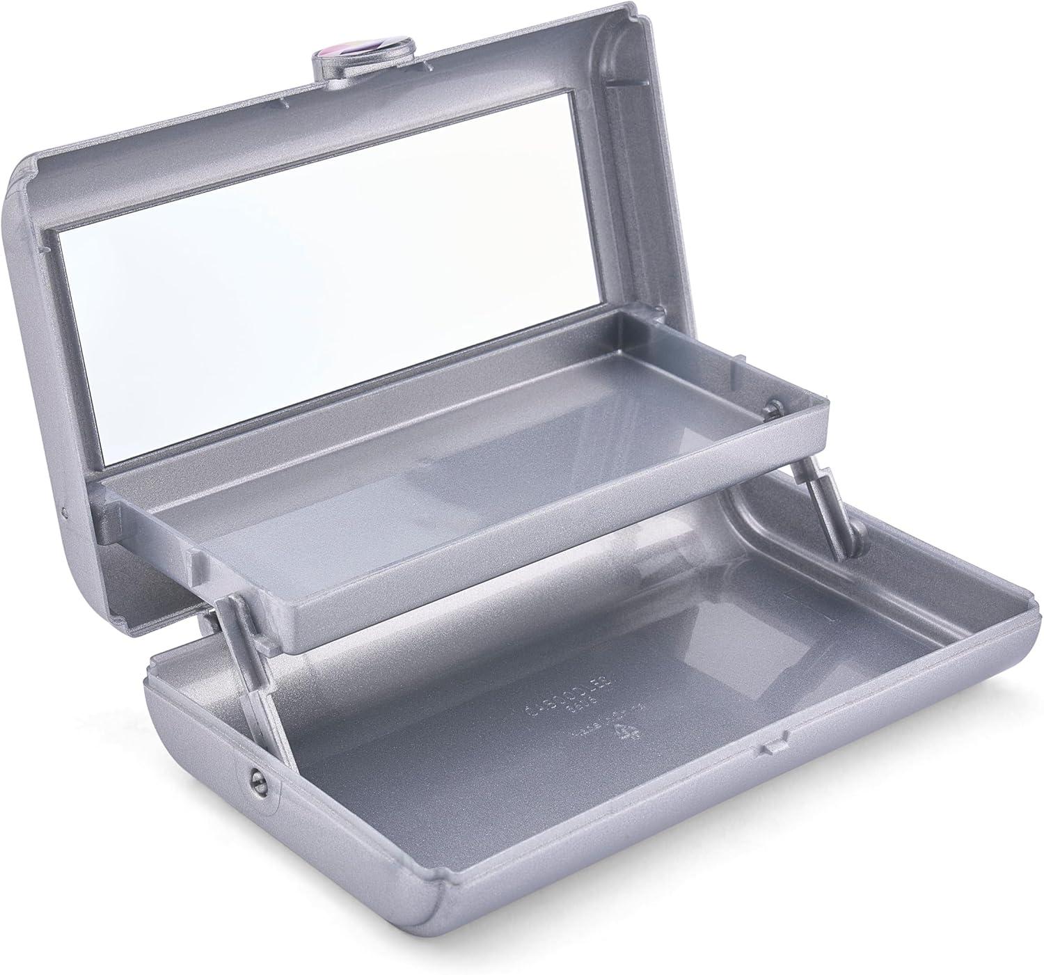 Caboodles Take-It Tote Case(Silver Sparkle)