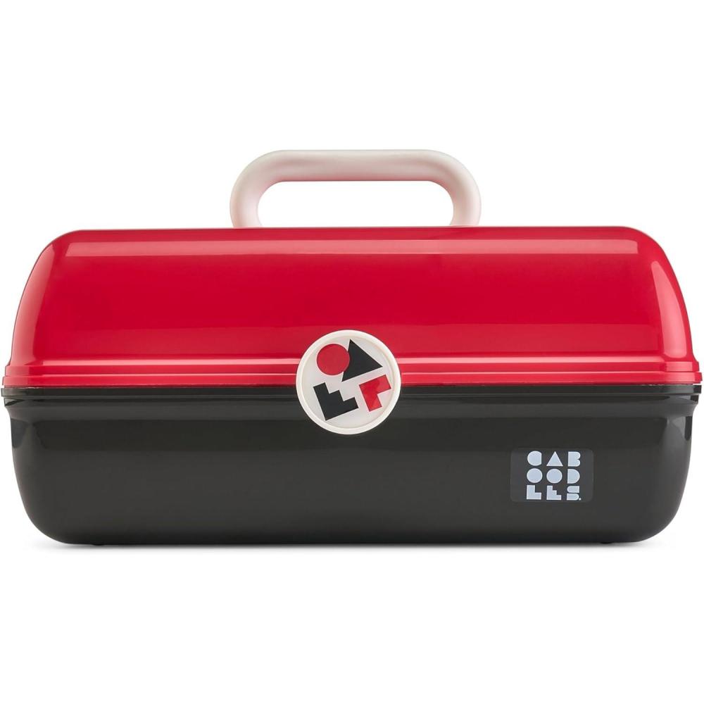 Caboodles On-The-Go-Girl Case(Red Black School Spirit)