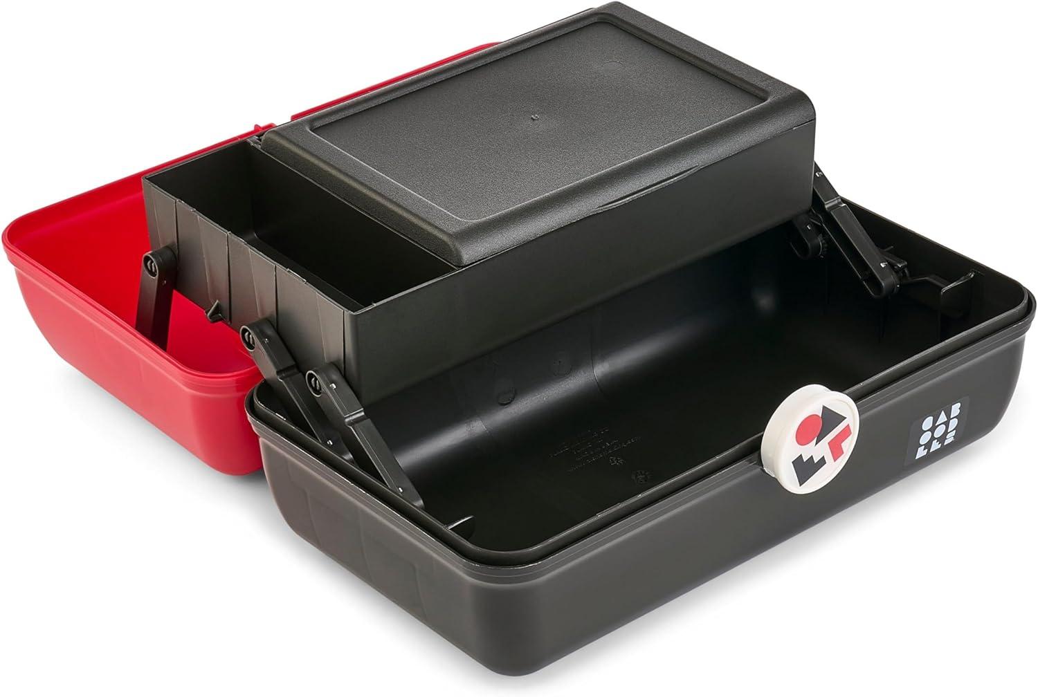Caboodles On-The-Go-Girl Case(Red Black School Spirit)