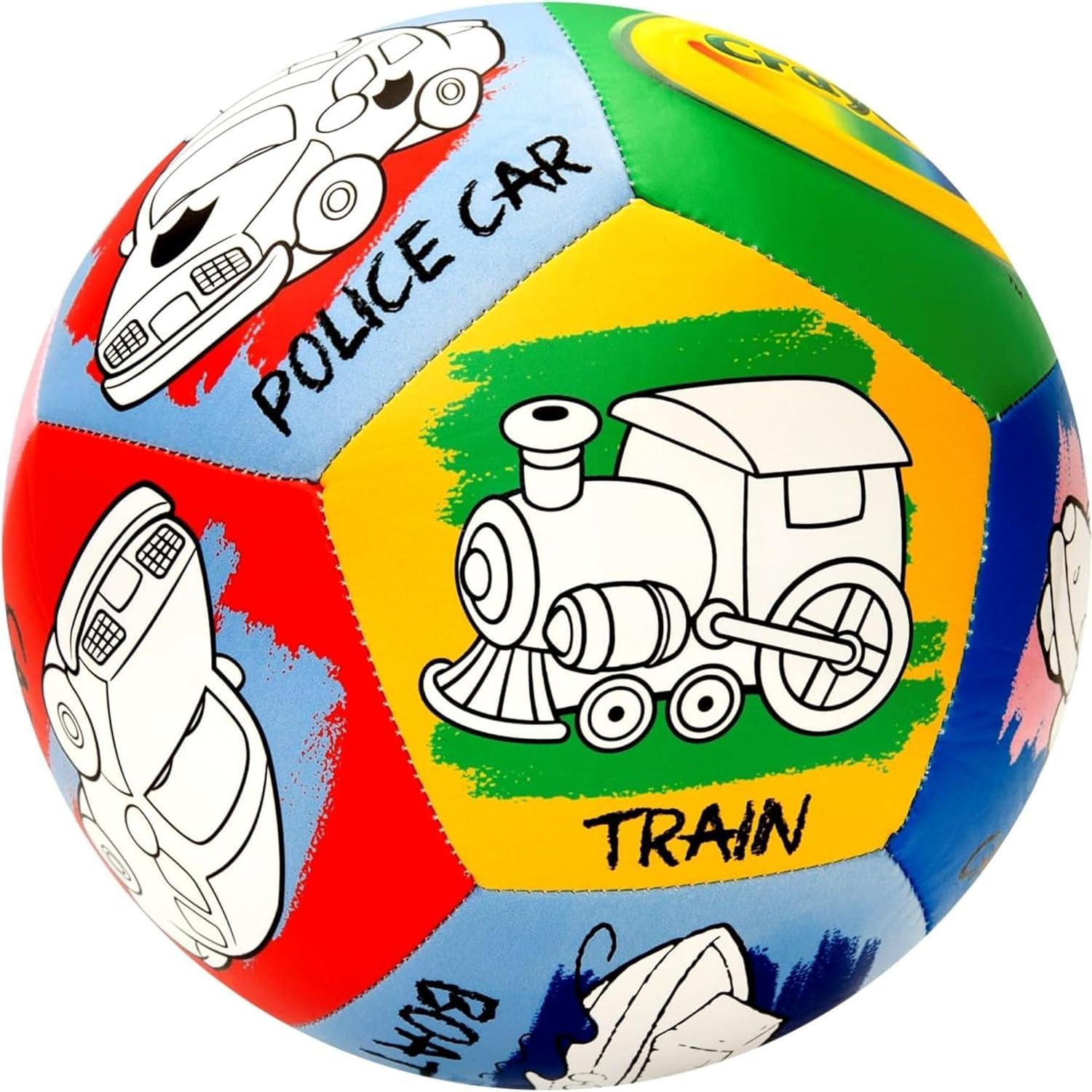 Crayola Official Soccer Ball – Unisex Kids – Multiplication Box Size 3(Transportation)