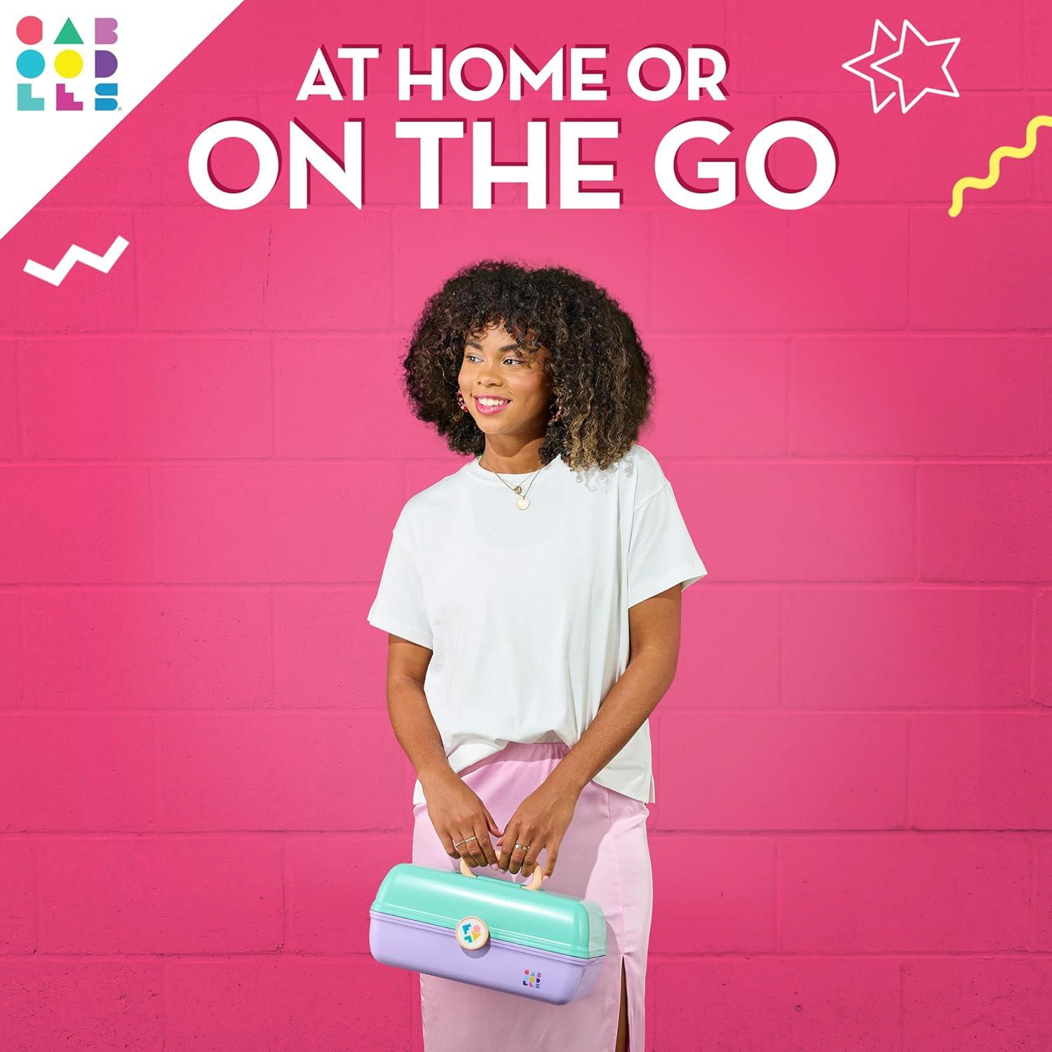 Caboodles On-The-Go-Girl Case(Deep Pink Sparkle)
