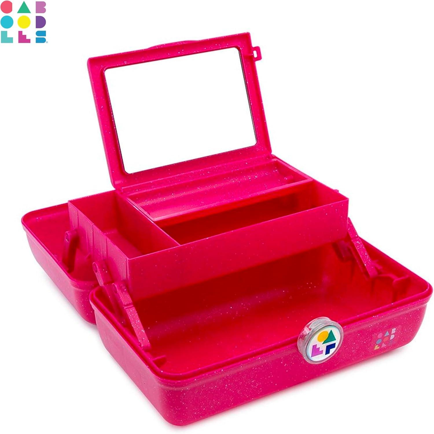 Caboodles On-The-Go-Girl Case(Deep Pink Sparkle)