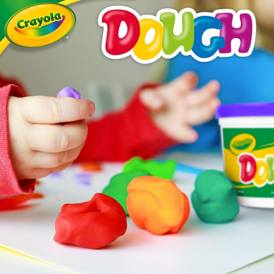 Crayola Dough – Purple (3lb), Bulk Modeling Dough for Kids, Clay Alternative, Resealable Tub, Ages 3+, Great for Kids Arts & Crafts(Purple)