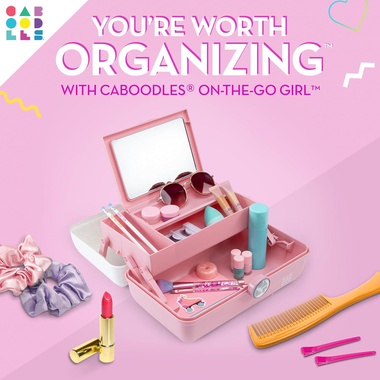 Caboodles On-The-Go-Girl Case(Funfetti Flitter Over Dusty Rose)