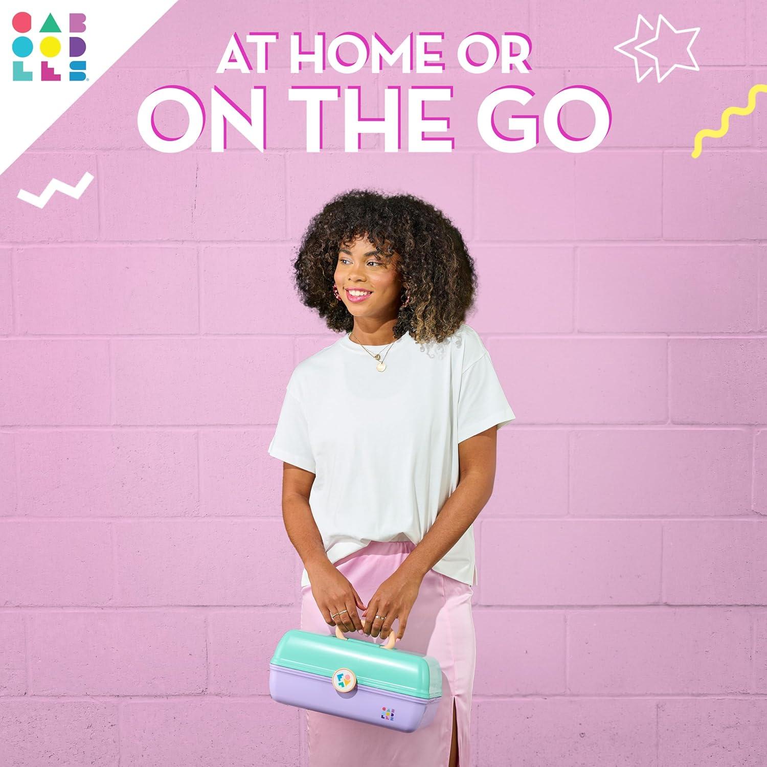 Caboodles On-The-Go-Girl Case(Funfetti Flitter Over Dusty Rose)