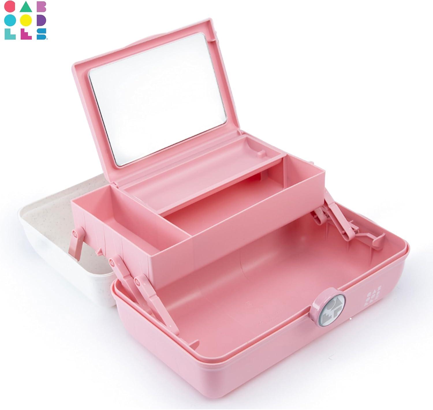 Caboodles On-The-Go-Girl Case(Funfetti Flitter Over Dusty Rose)