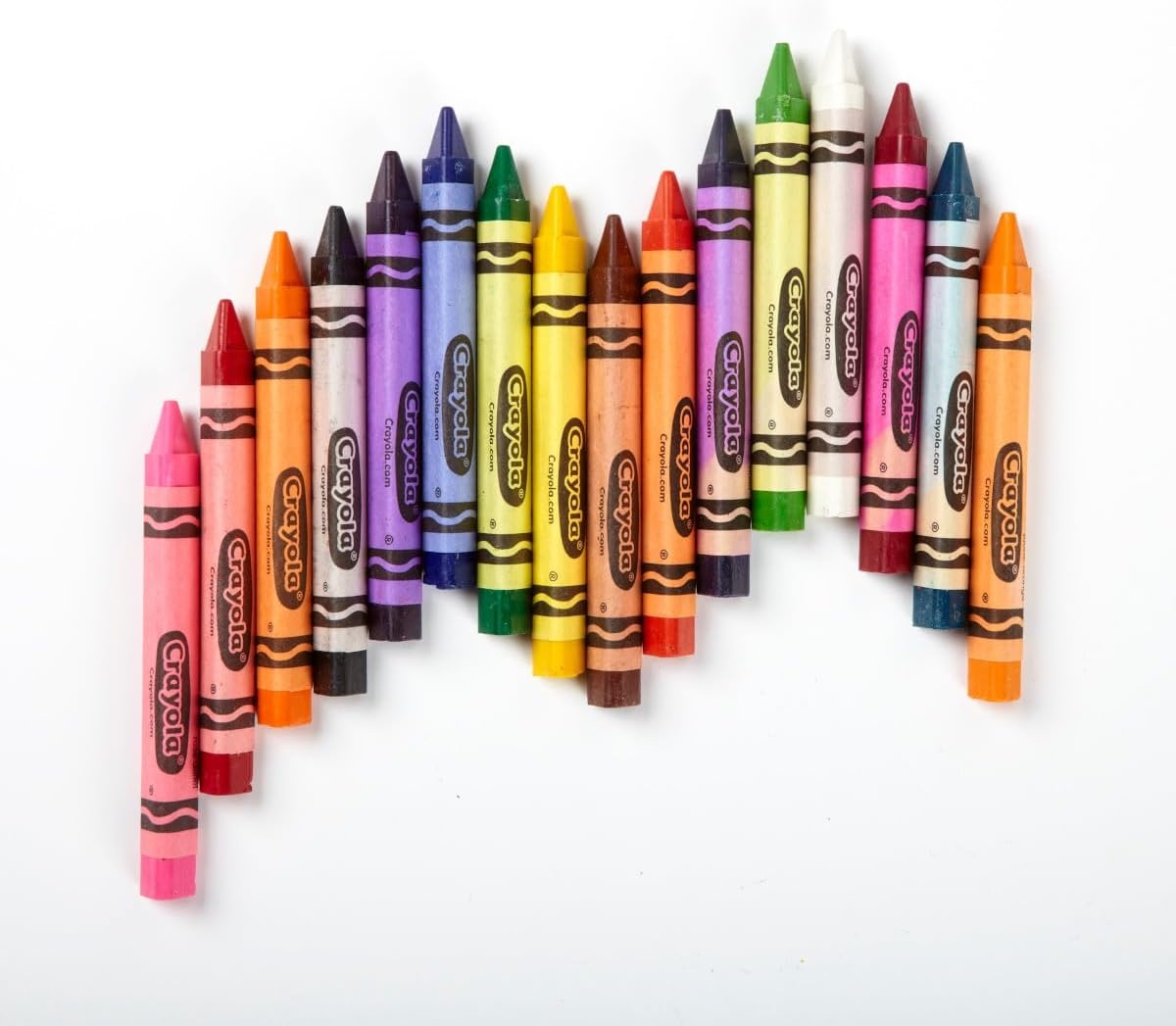 Crayola Triangular Crayon Classpack (256ct), 16 Colors, Bulk Toddler Crayons, Teacher Classroom Must Haves, School Supplies, Preschool & Kindergarten(256 Count (Pack of 2))