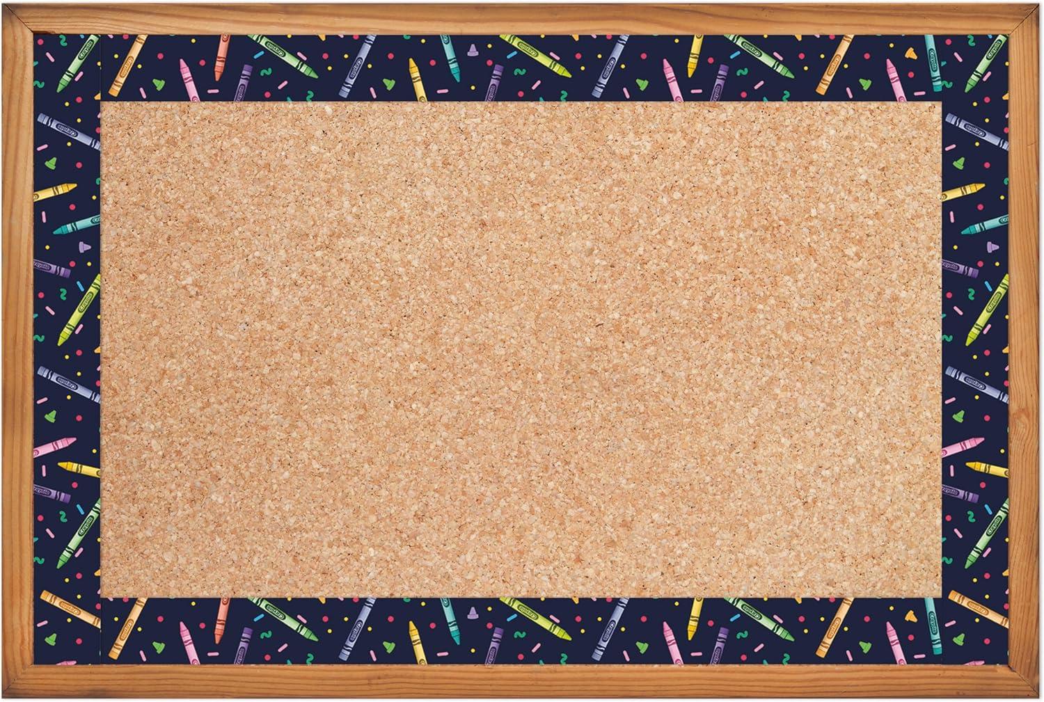 Eureka Crayola Rainbow Decorative Classroom and Bulletin Board Trim for Teachers, 2.25″ Wide, 12 Strips for 37 Total Feet(2-1/4″ x 37″ Strips)