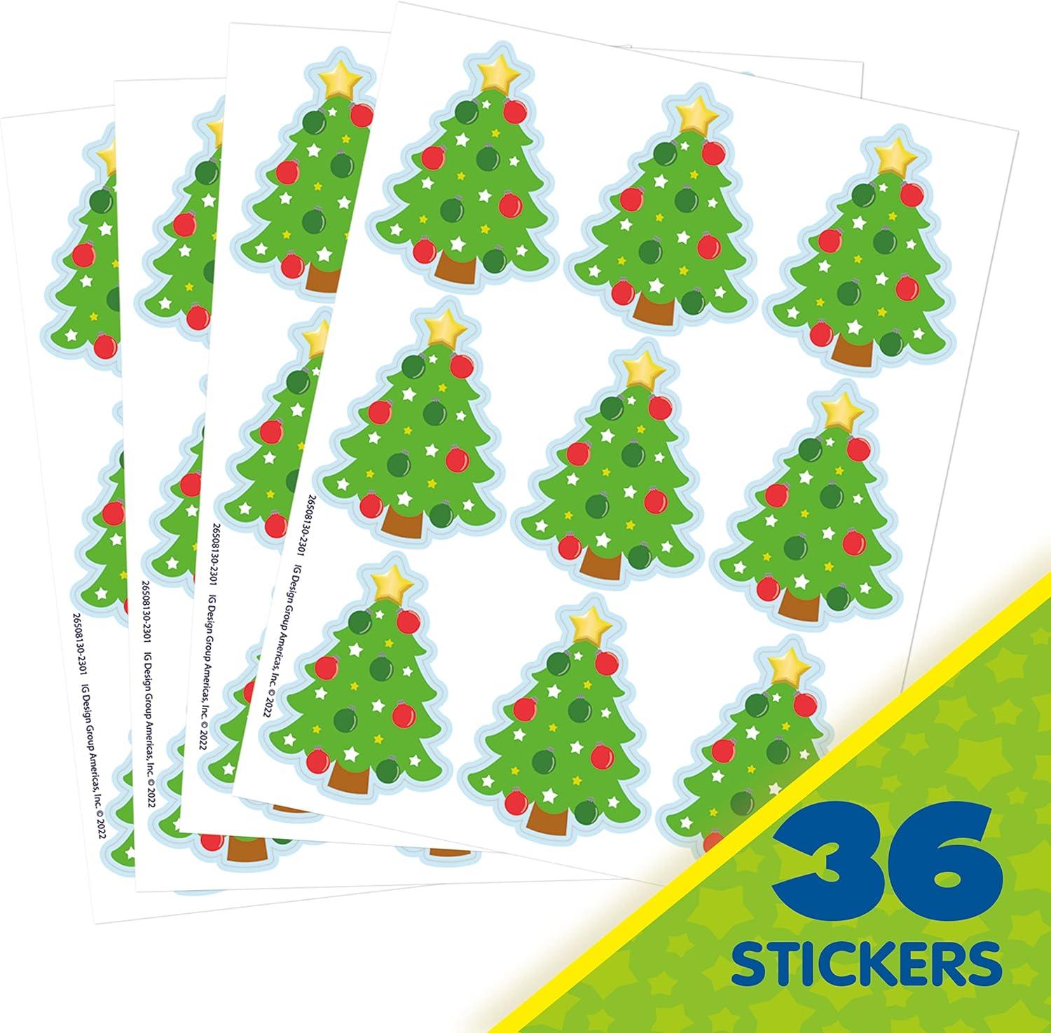 Eureka Crayola Crayons Extra Large Stickers for Kids and Teachers, Multicolor, 36 Pieces(Pack of 3)
